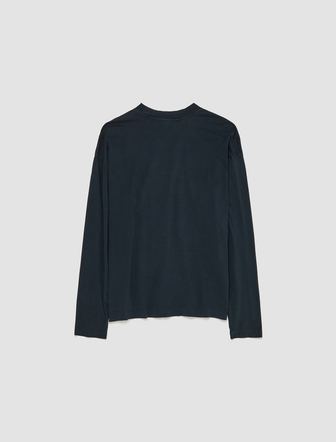 Full Long Sleeve T-Shirt in Washed Black