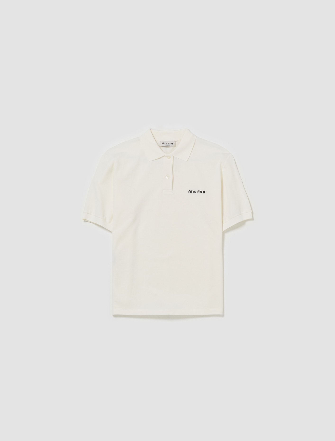 Piquet Polo in White