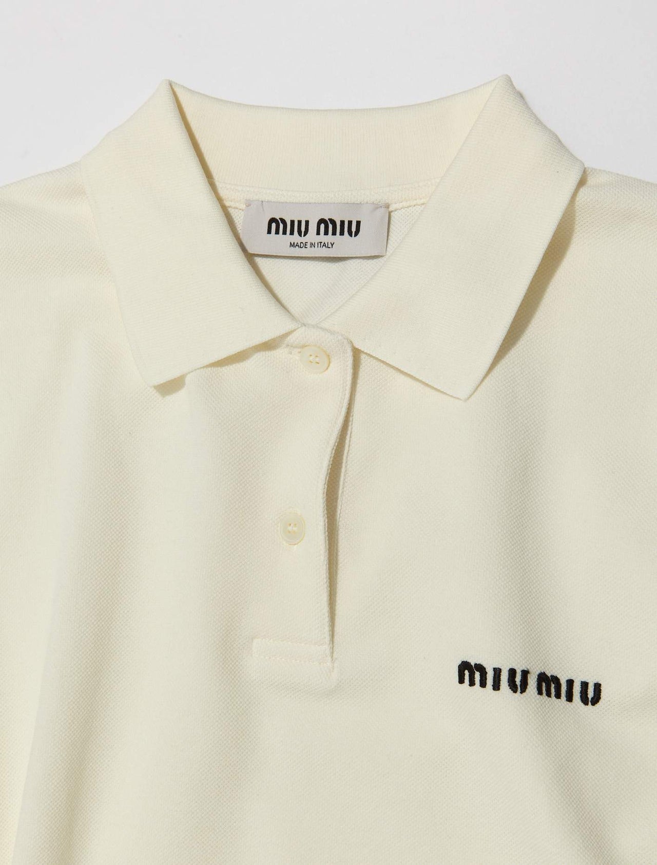 Piquet Polo in White