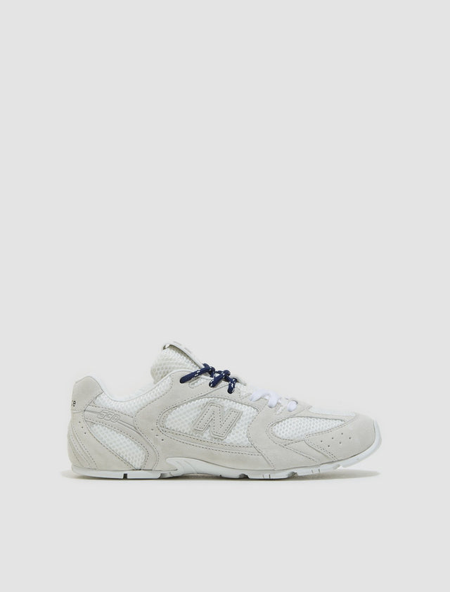 x New Balance 530 SL Suede & Mesh Sneaker in White