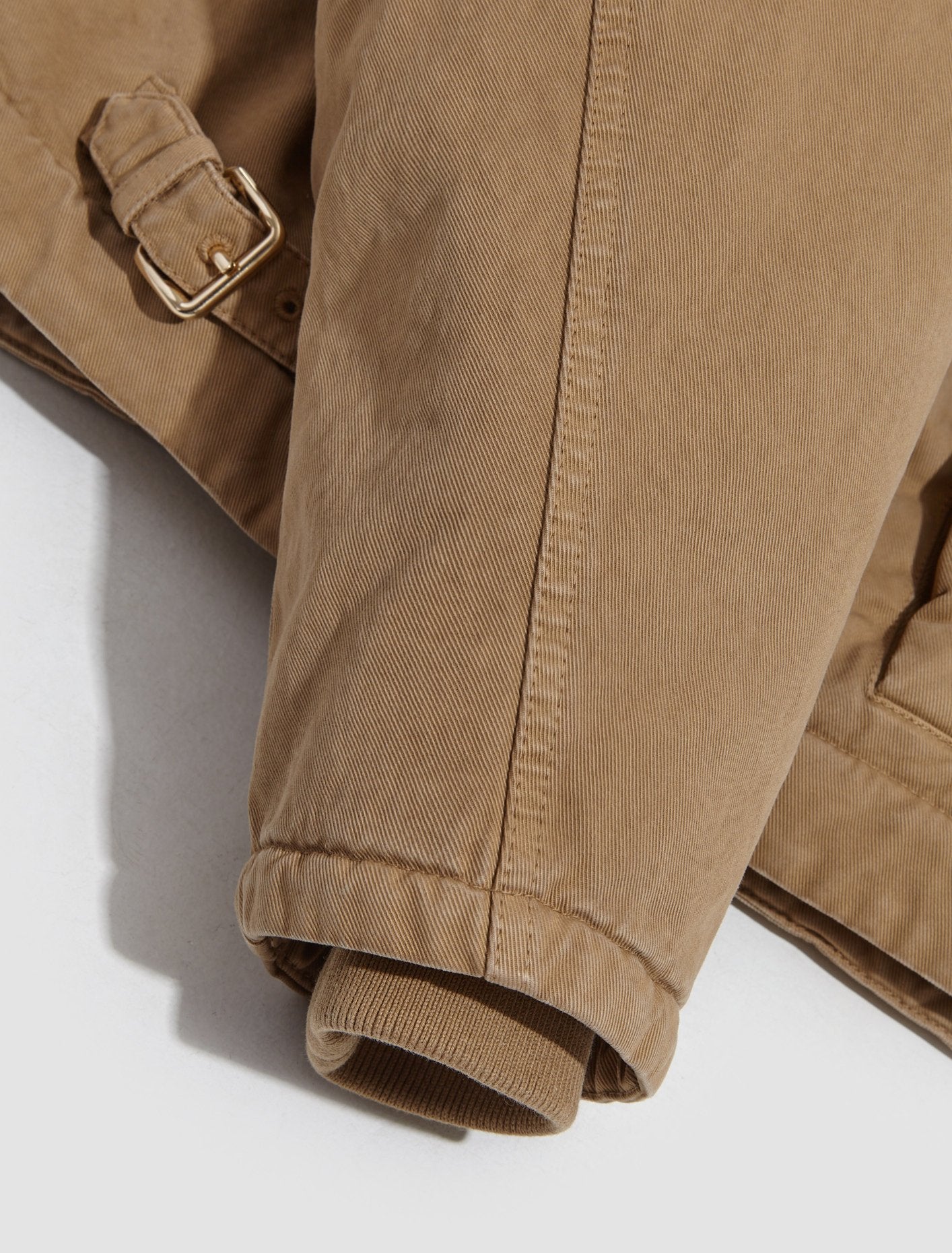 Gabardine Padded Jacket in Cord