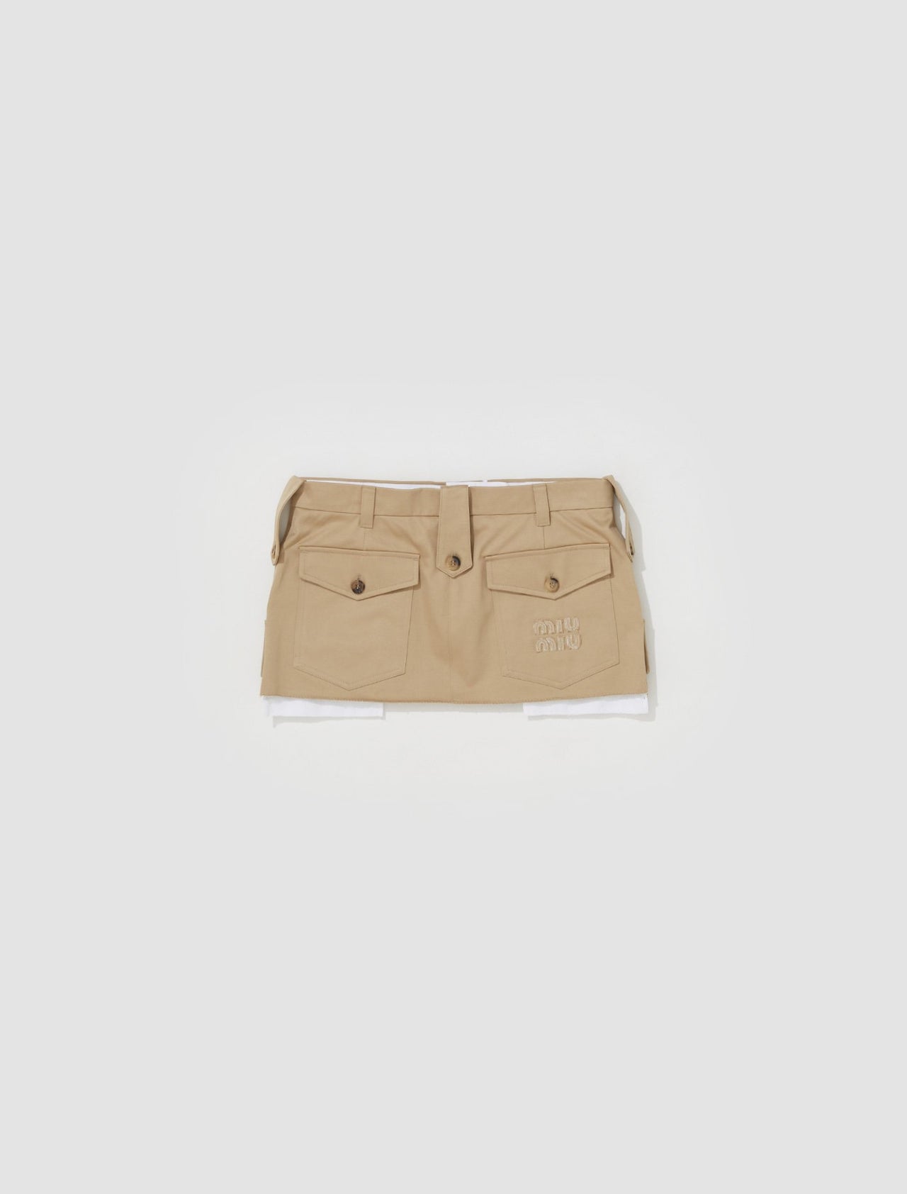 Mini Chino Skirt in Cord