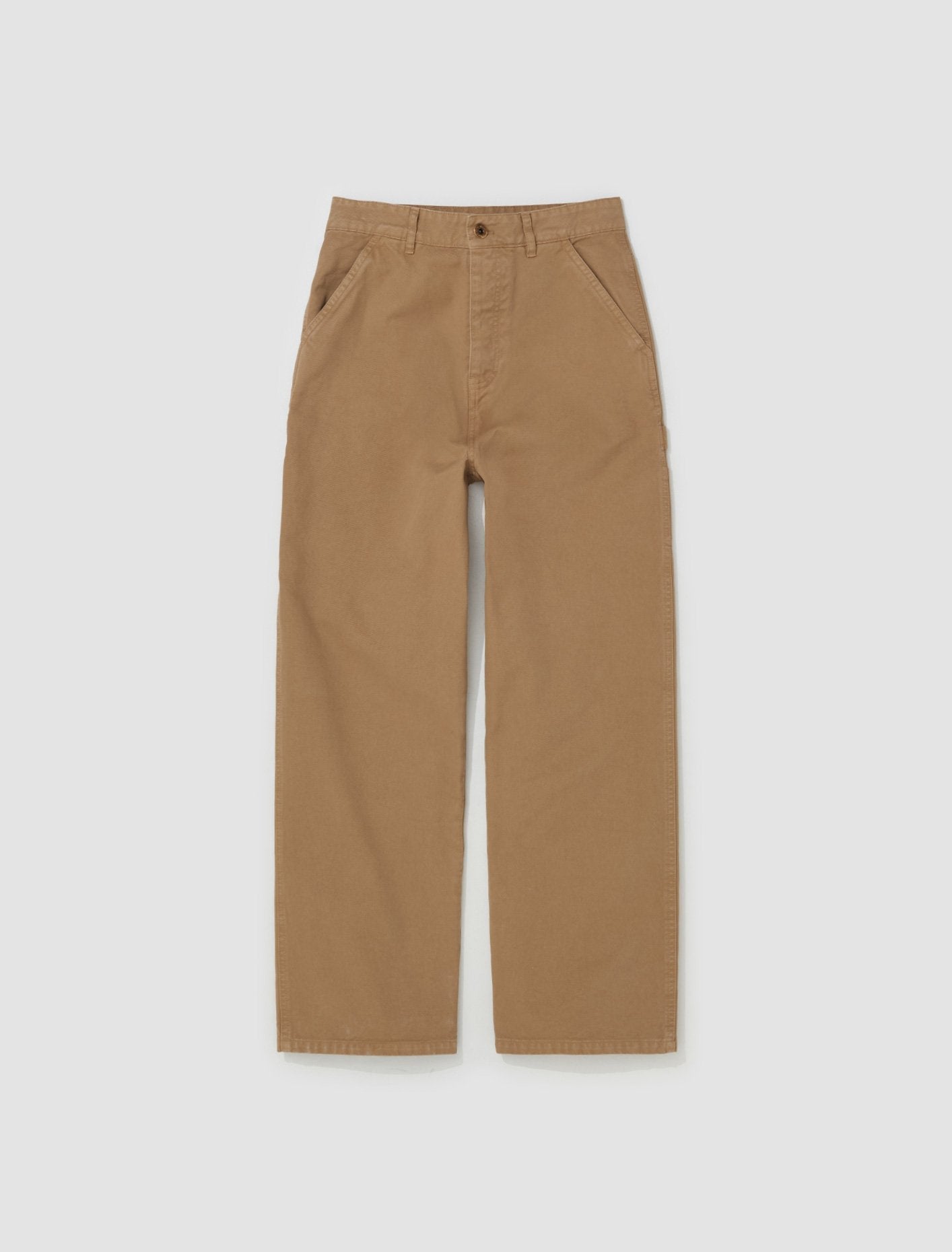 Gabardine Wide Leg Trousers in Cord