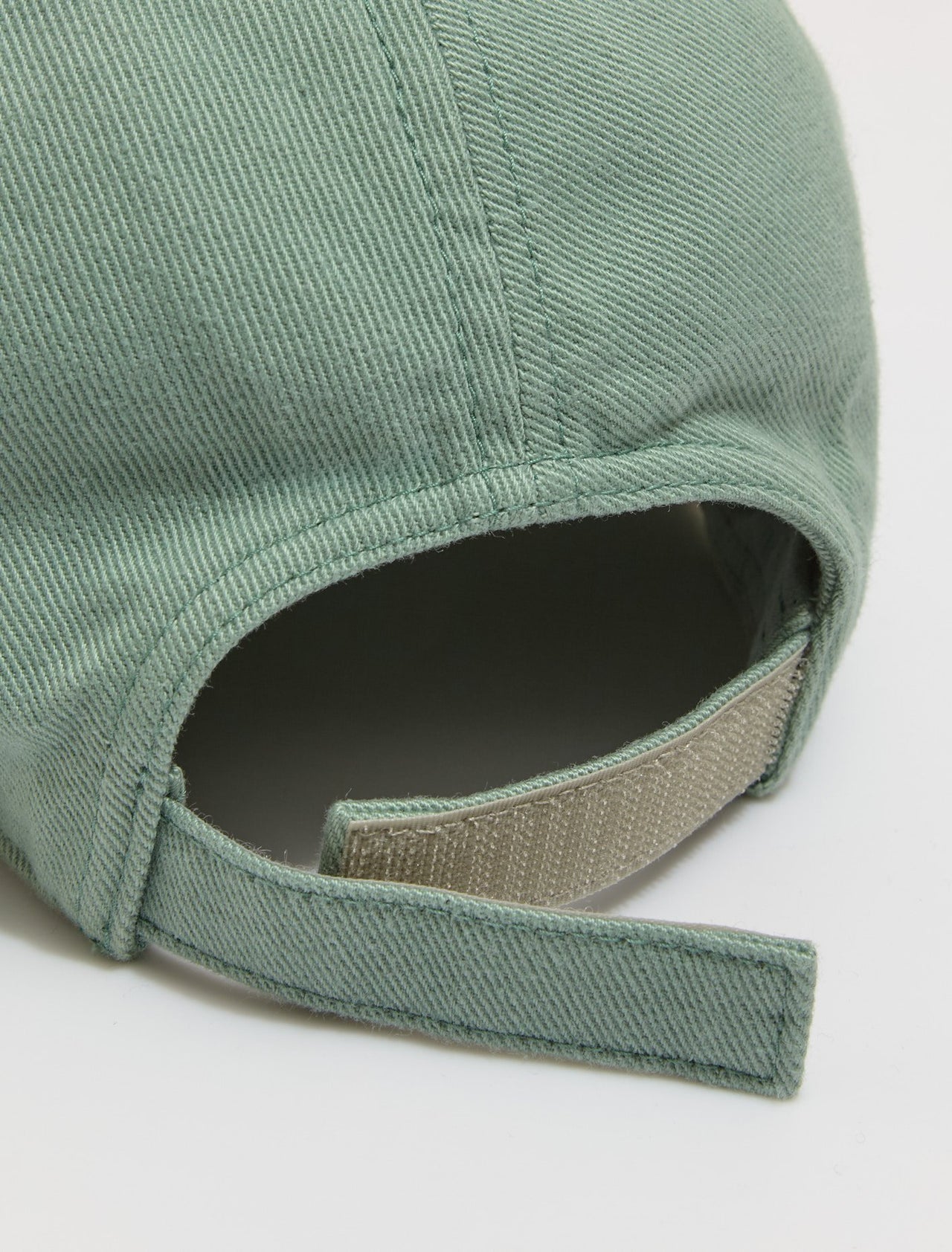 Denim Washed Baseball Cap in Aquamarine