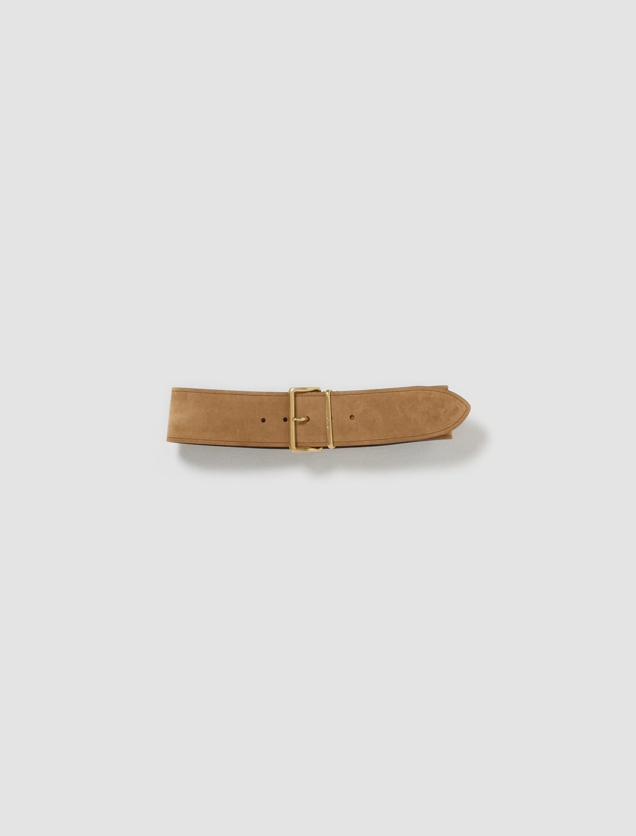 Suede Belt in Cinnamon