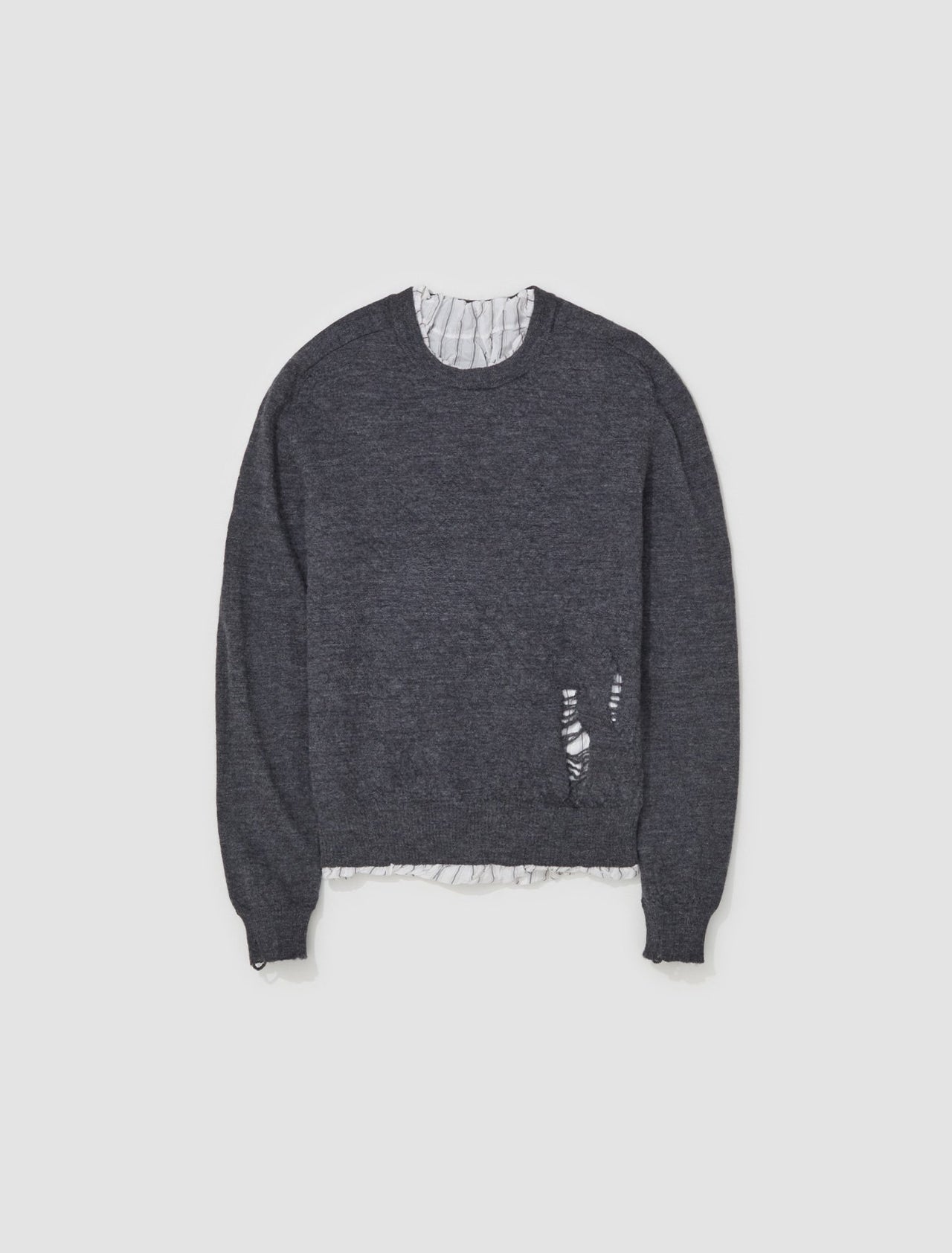 Pullover in Dark Grey