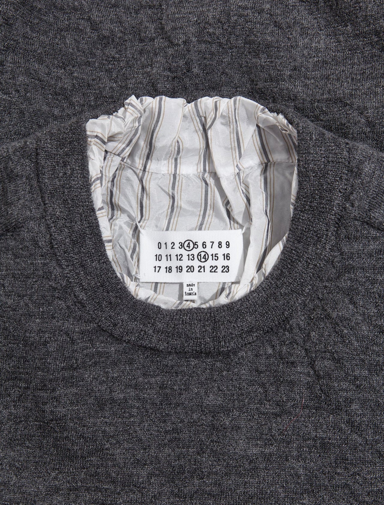 Pullover in Dark Grey