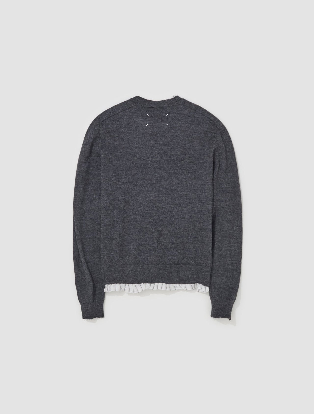 Pullover in Dark Grey