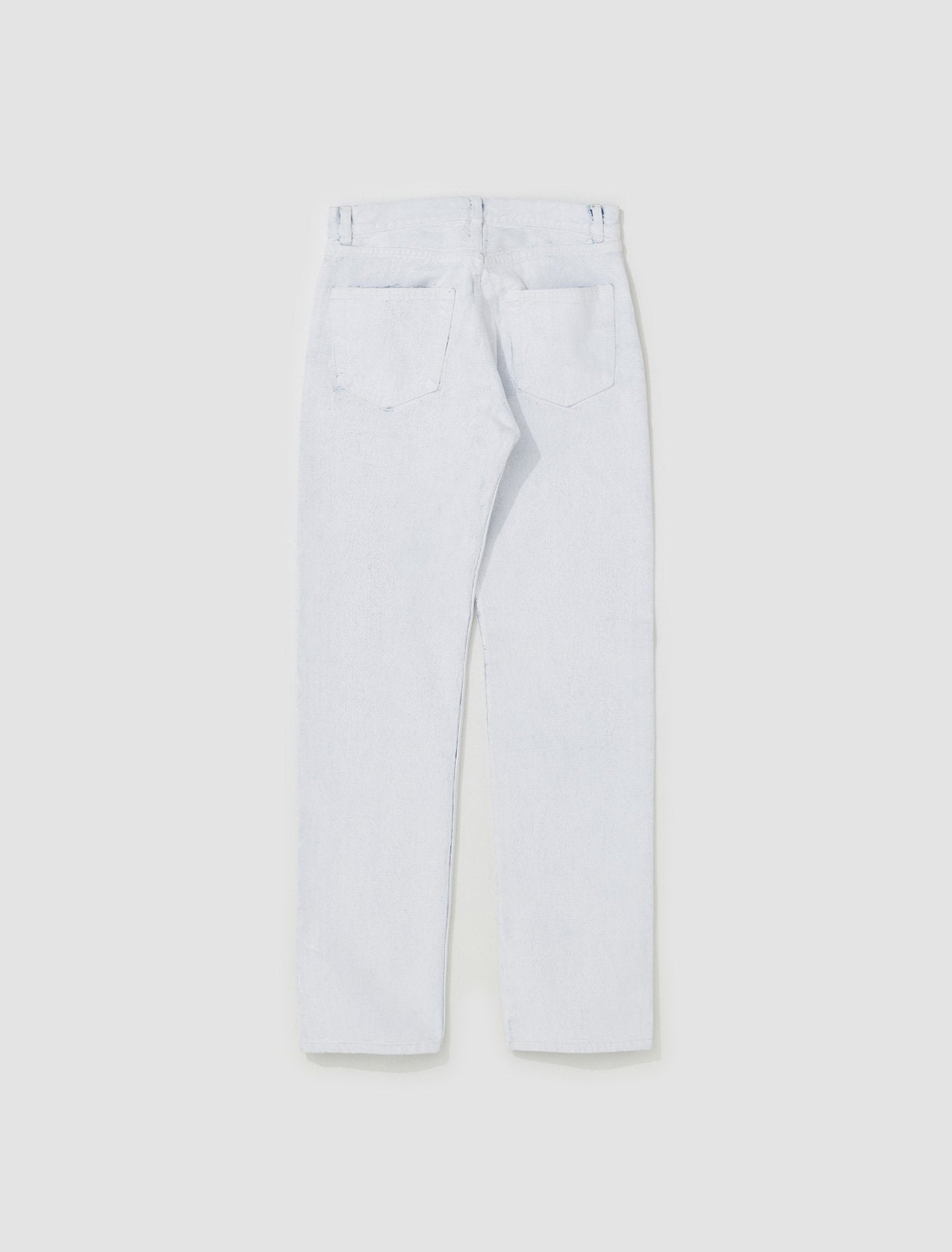 Pants 5 Pocket in White Paint