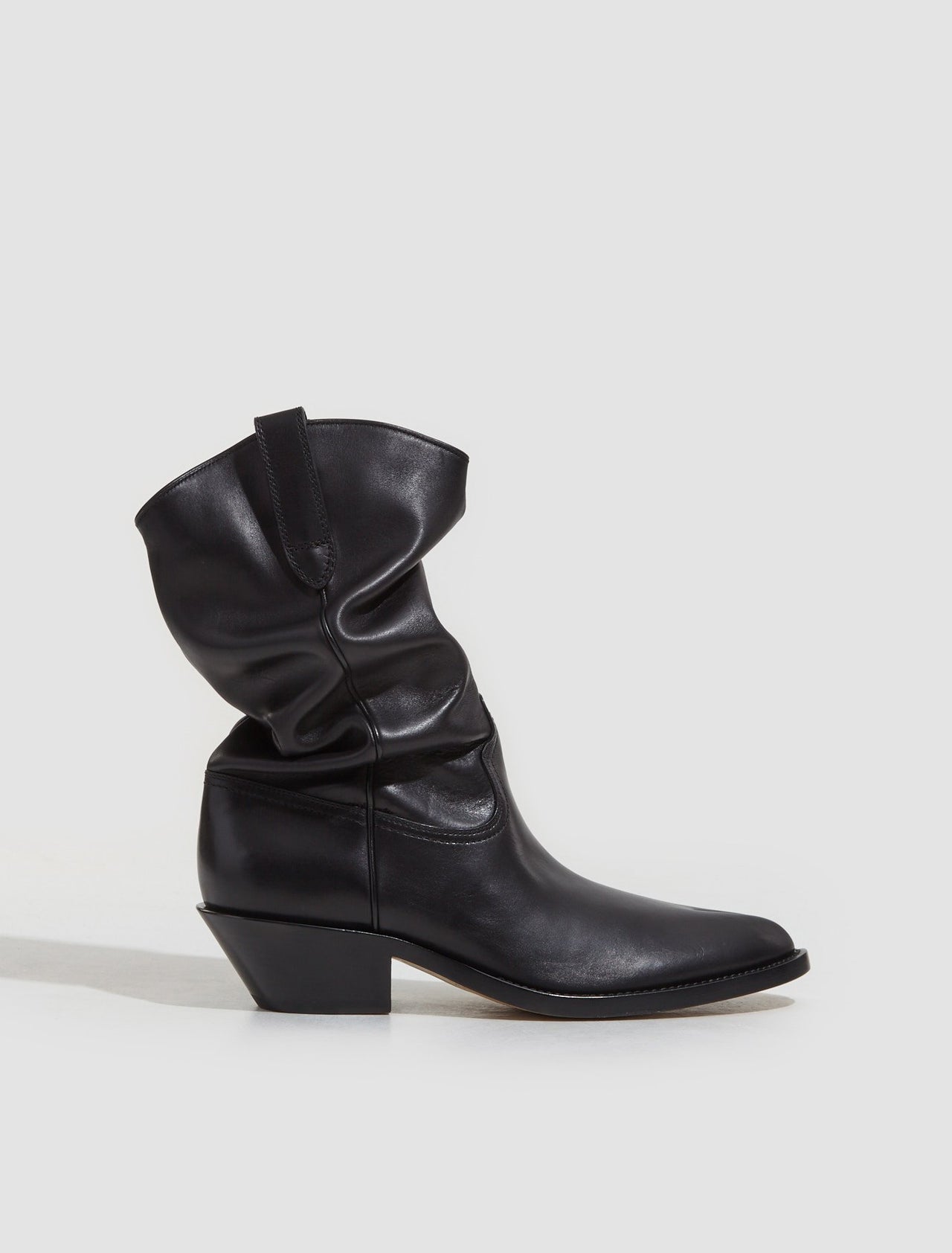 Tabi Western Boots in Black