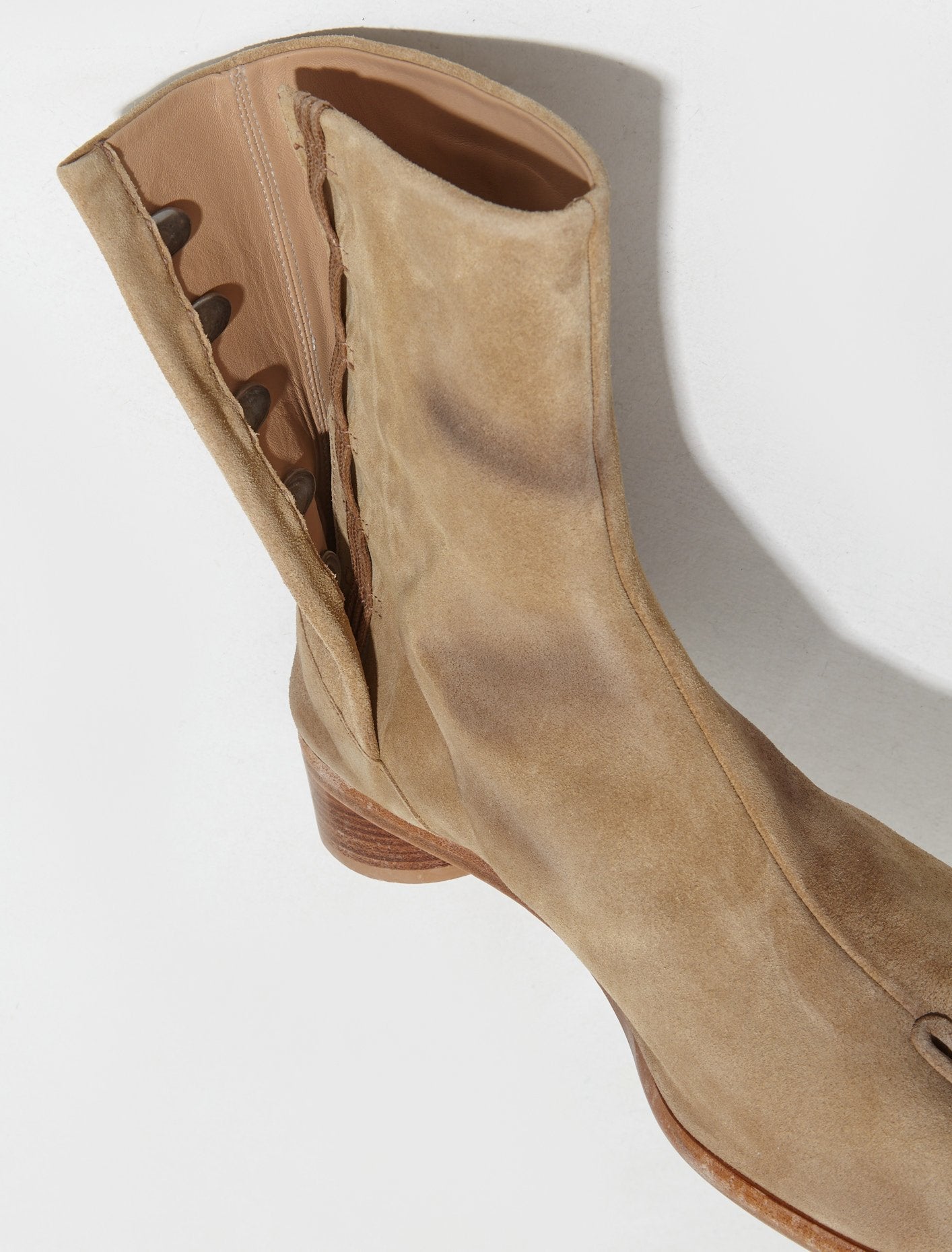 Tabi Ankle Boots in Medal Bronze