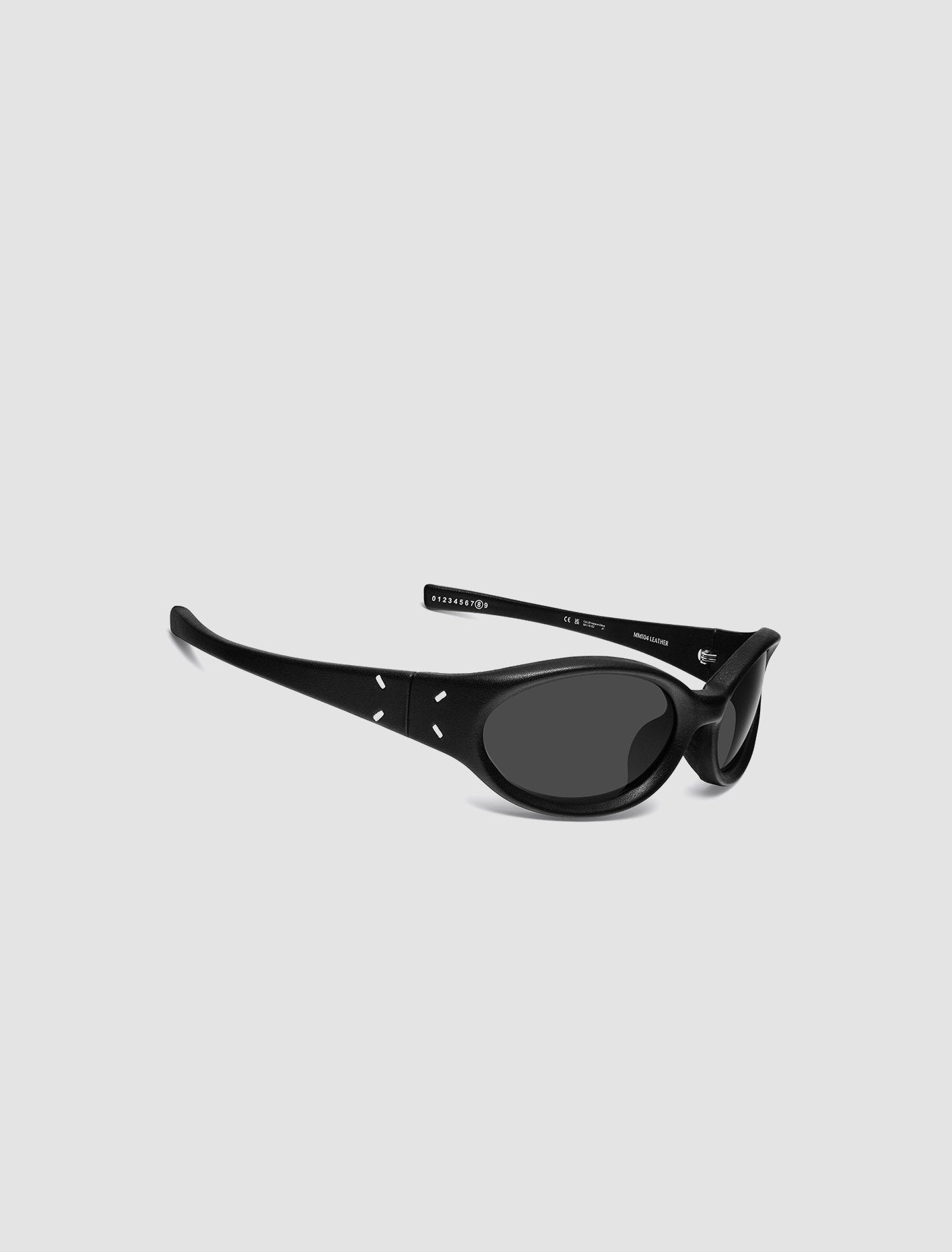 x Gentle Monster MM104 Sunglasses in Leather Black