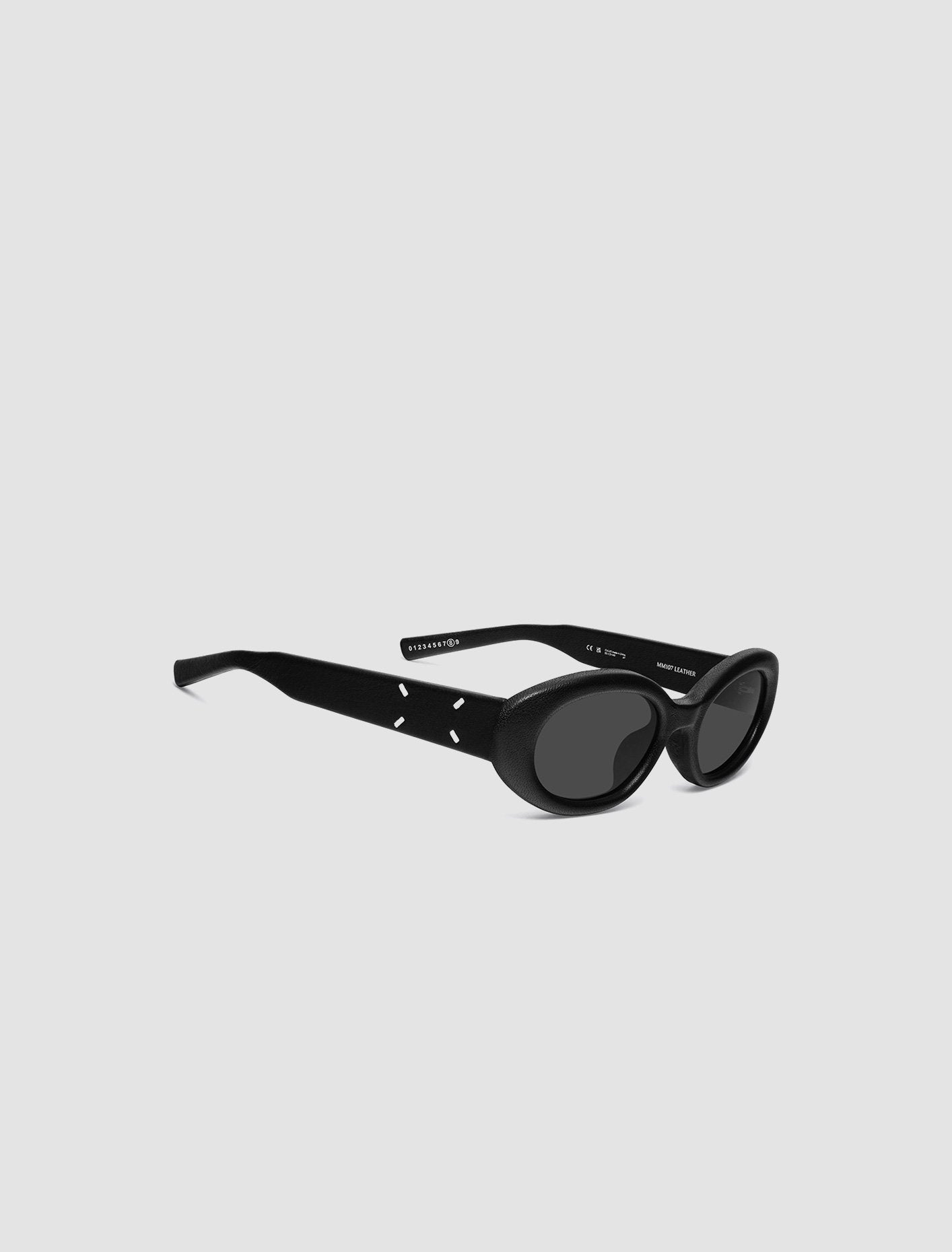 x Gentle Monster MM107 Sunglasses in Leather Black