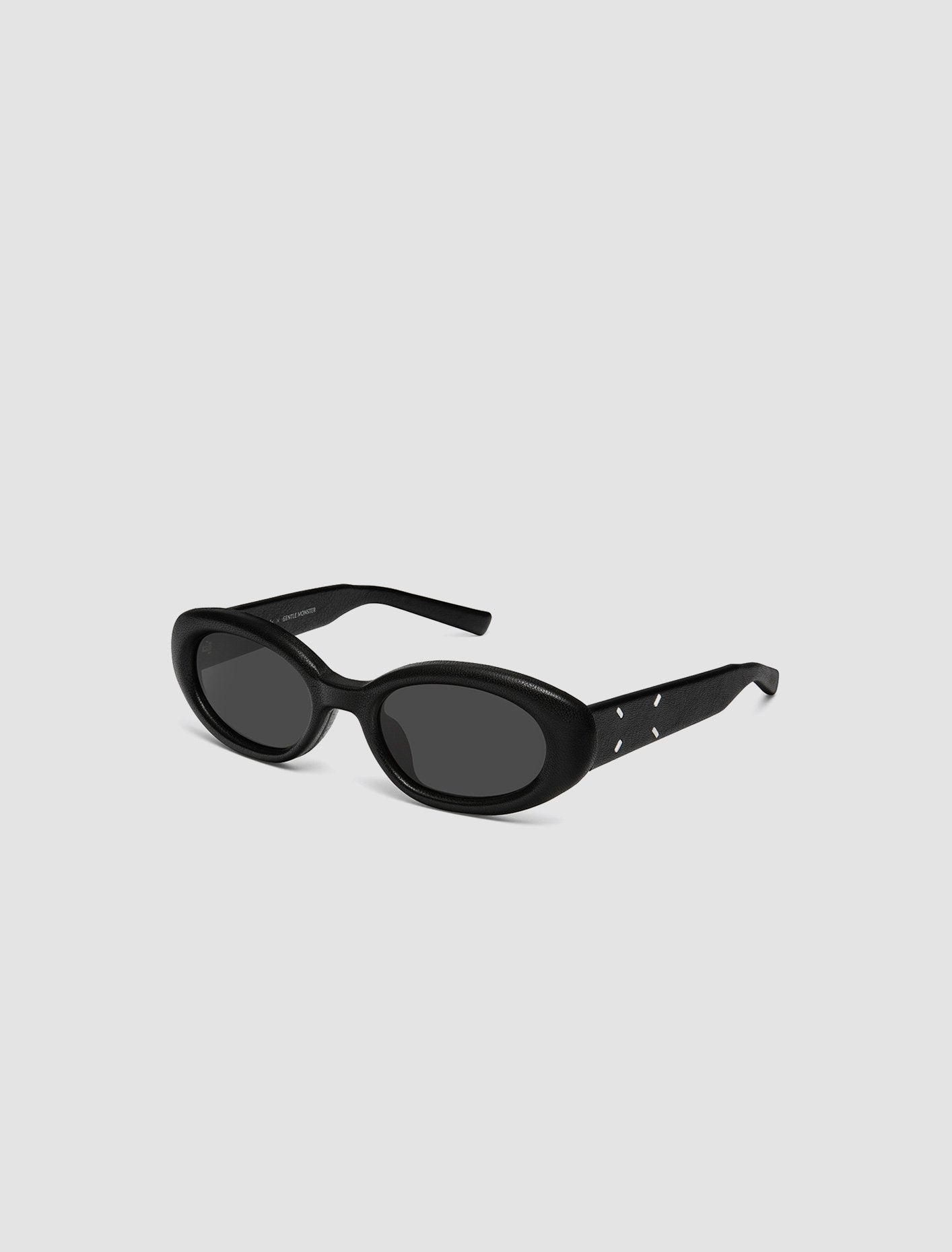 x Gentle Monster MM107 Sunglasses in Leather Black