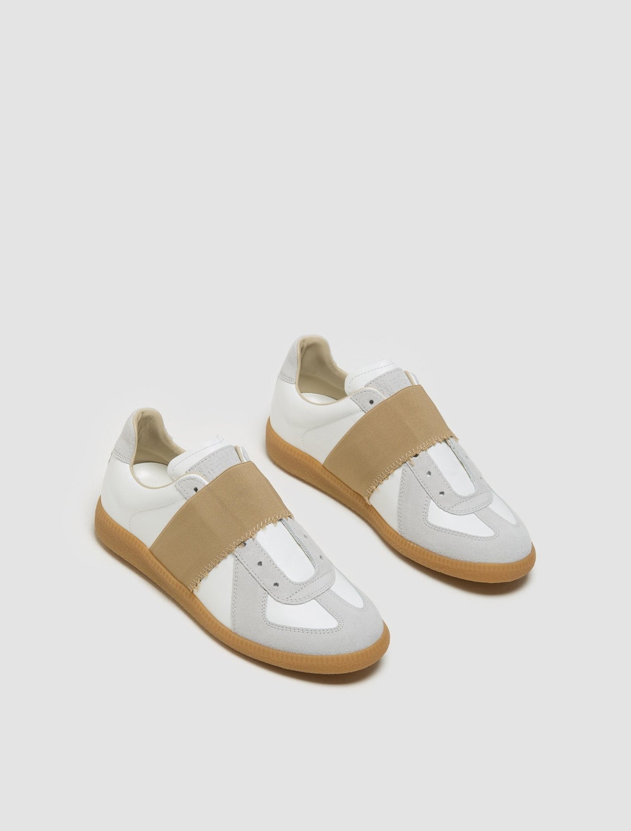 Replica Elastic Band Sneaker in White