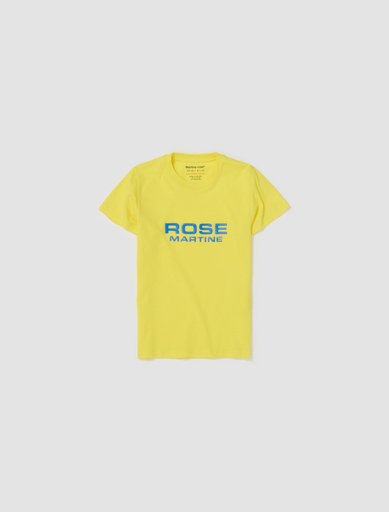 Shrunken T-Shirt in Acid Yellow