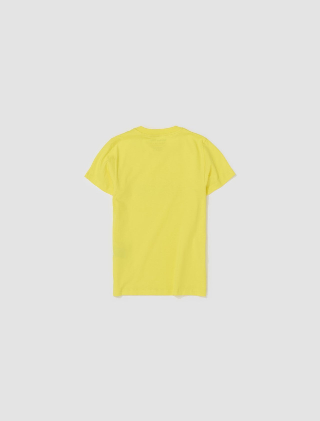 Shrunken T-Shirt in Acid Yellow