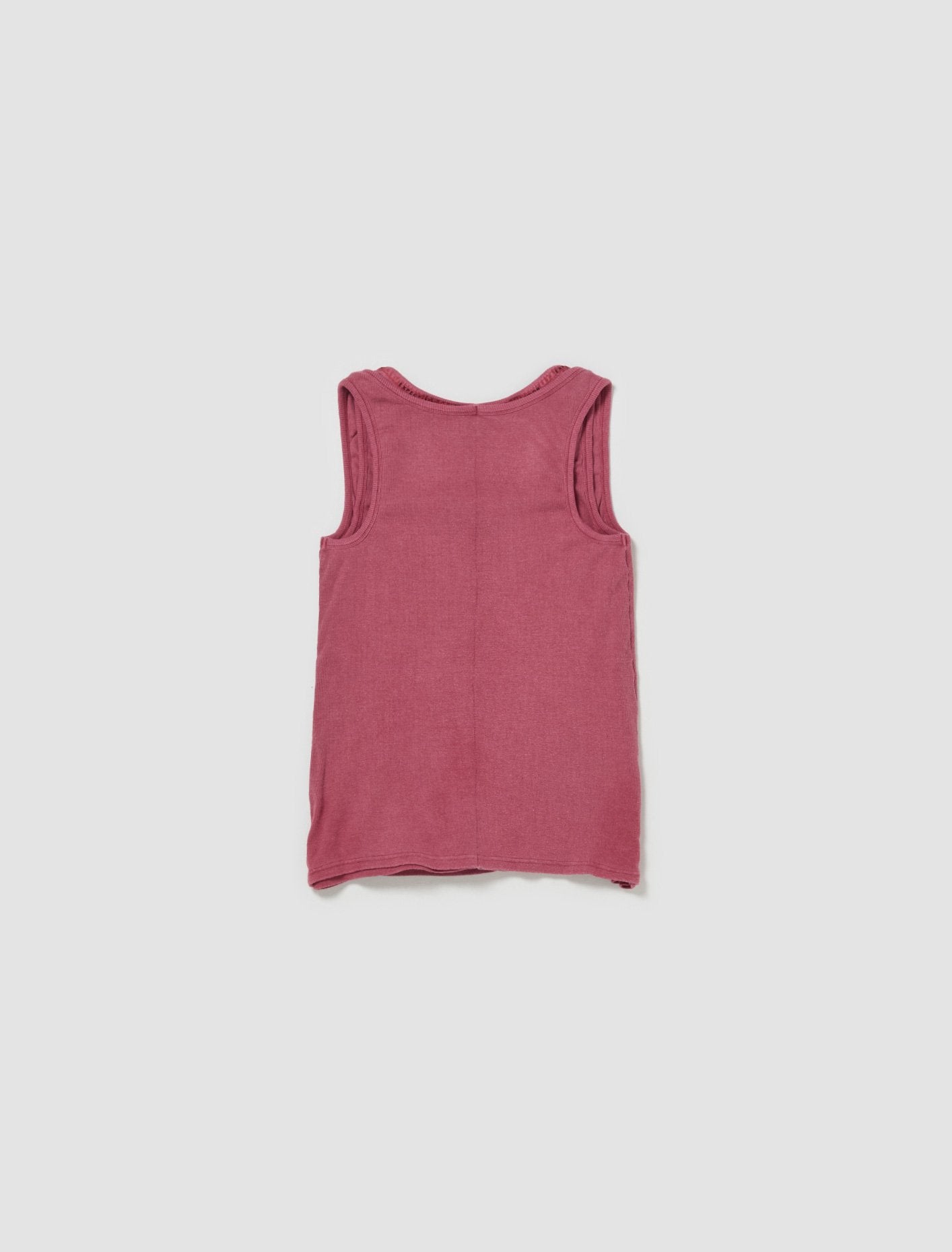 Folded Top in Burgundy Pigment Dye