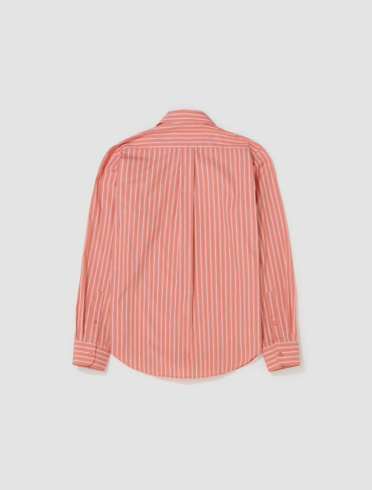 Classic Shirt in Pink & Green Stripe