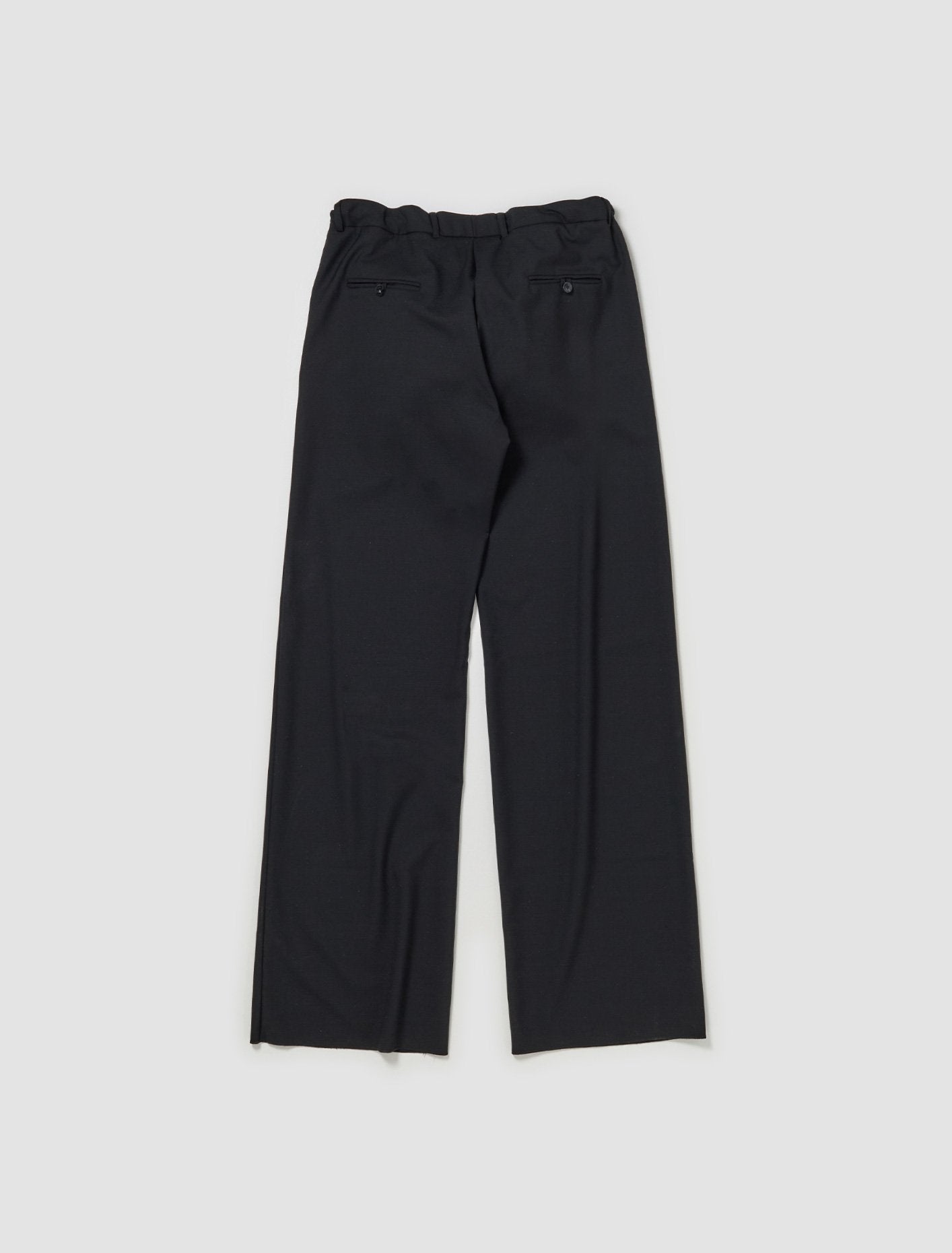 Oversized Tailored Trousers in Black