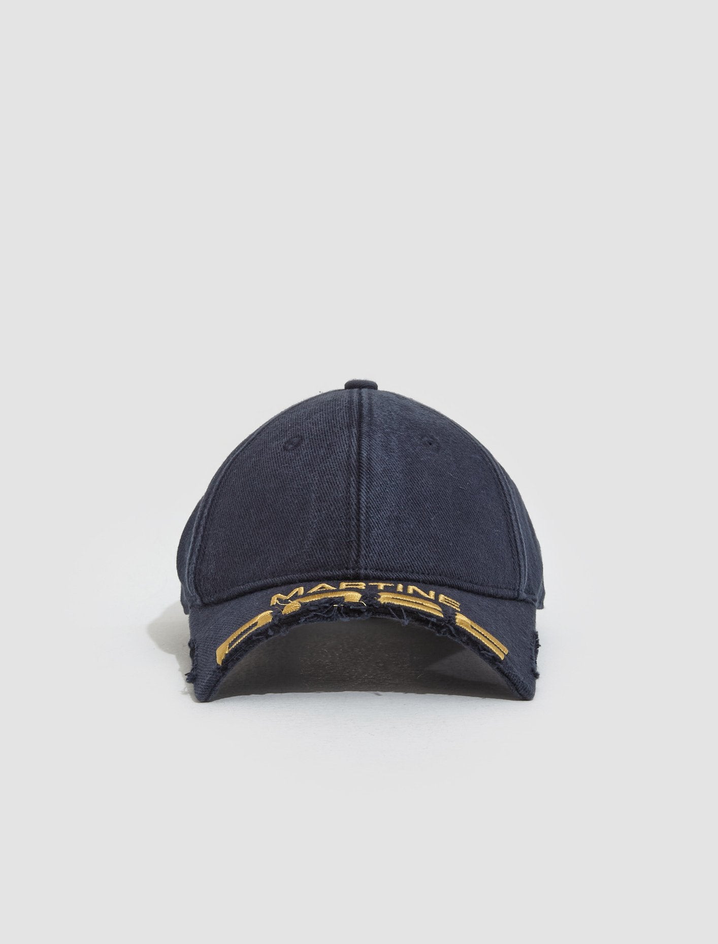 Cut Peak Cap in Navy