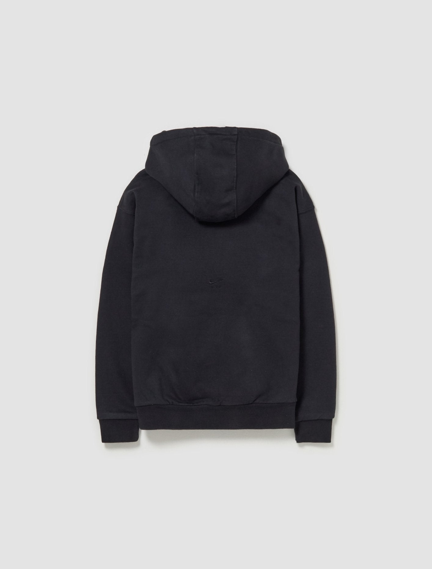 x MMW Full-Zip Fleece Hoodie in Black