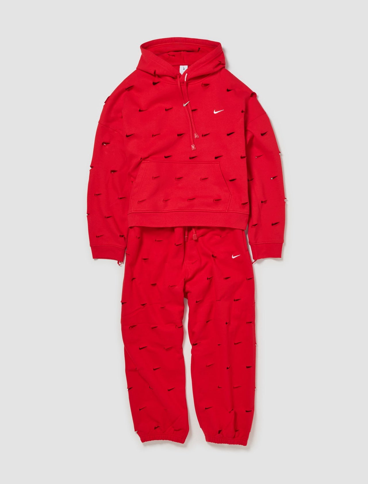 x Jacquemus Hoodie in University Red