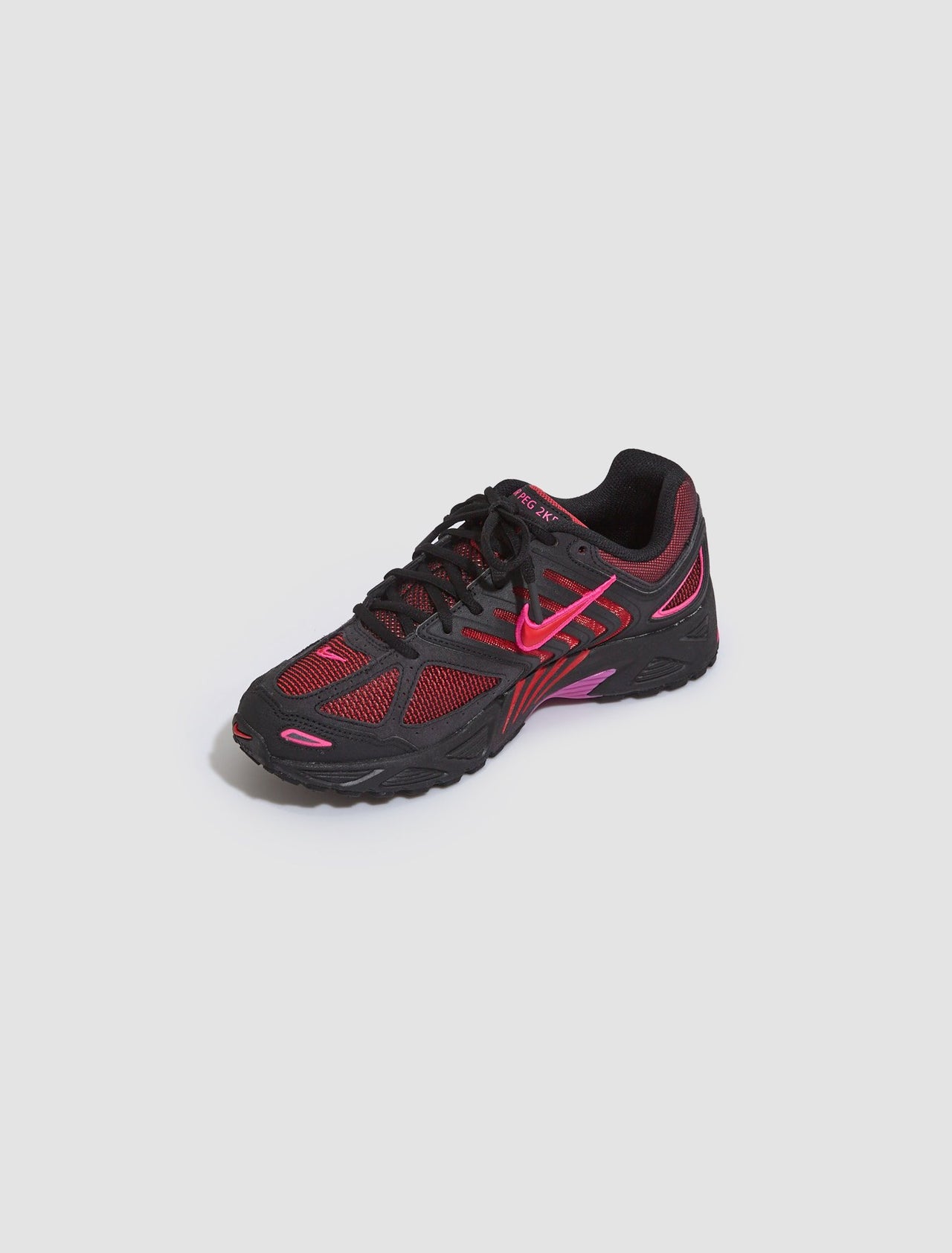 Air Pegasus 2K5 Sneaker in Black & Fire Red