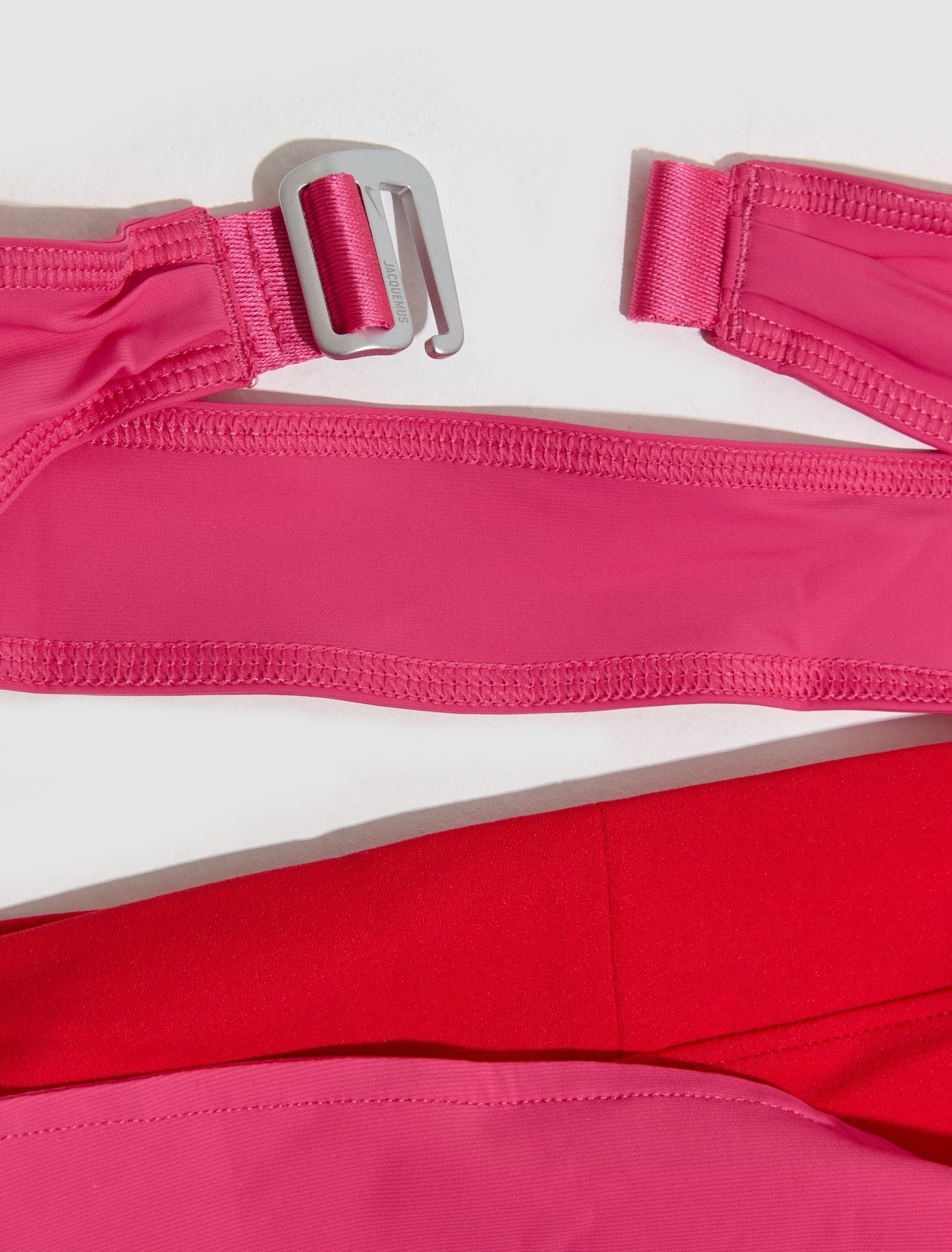 x Jacquemus Women's Pareo Shorts in University Red & Watermelon
