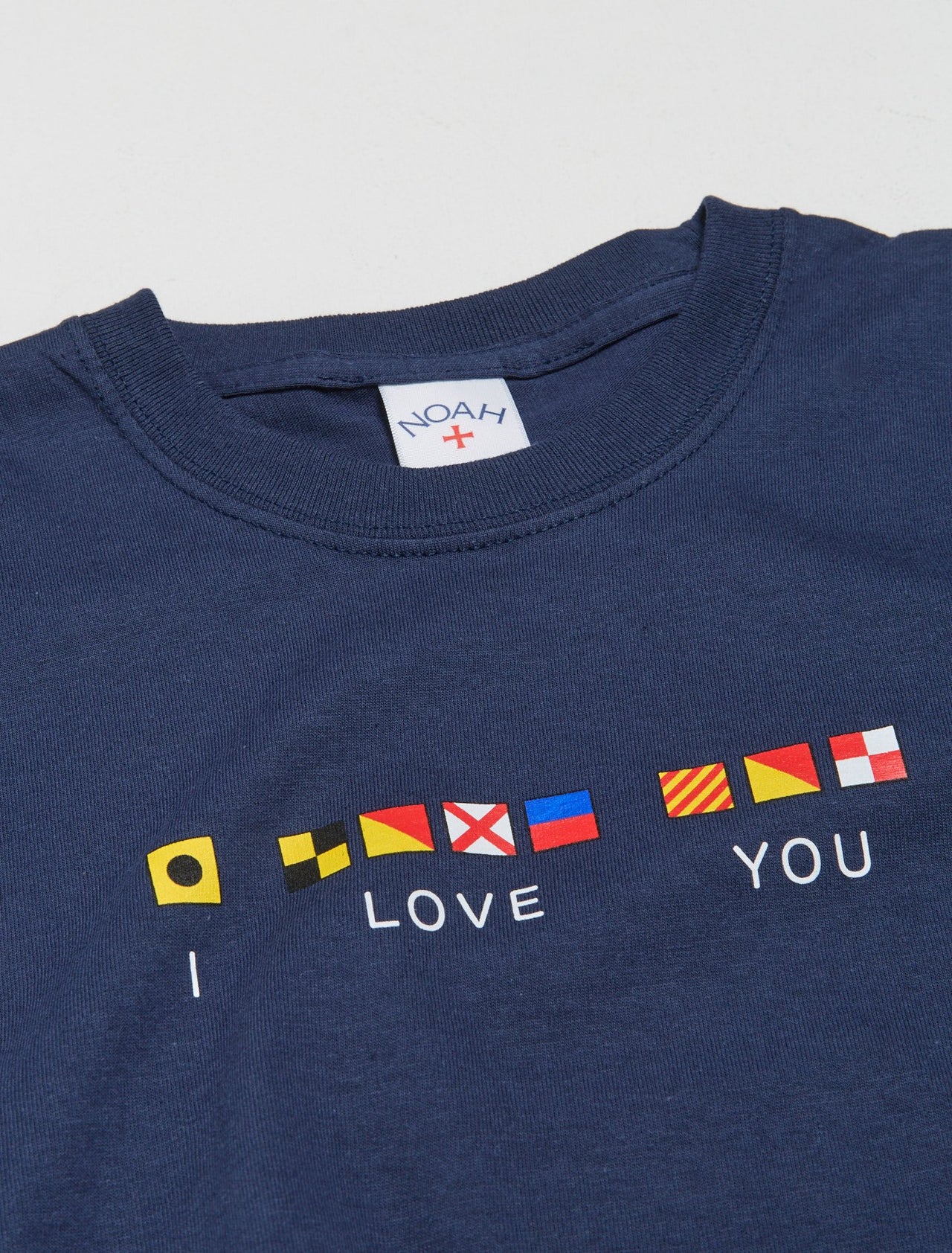 I Love You T-Shirt in Navy