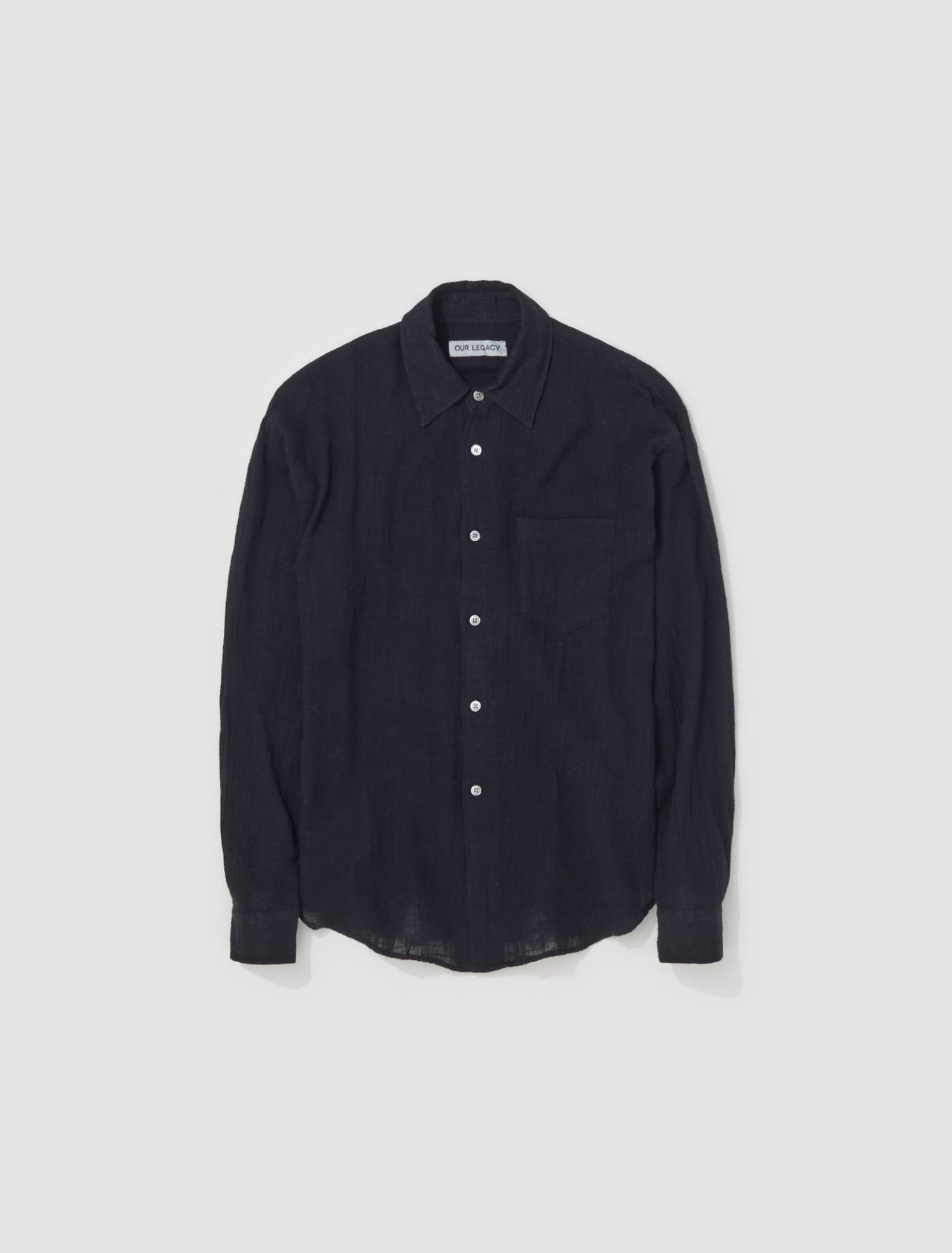 Coco Shirt in Washed Black