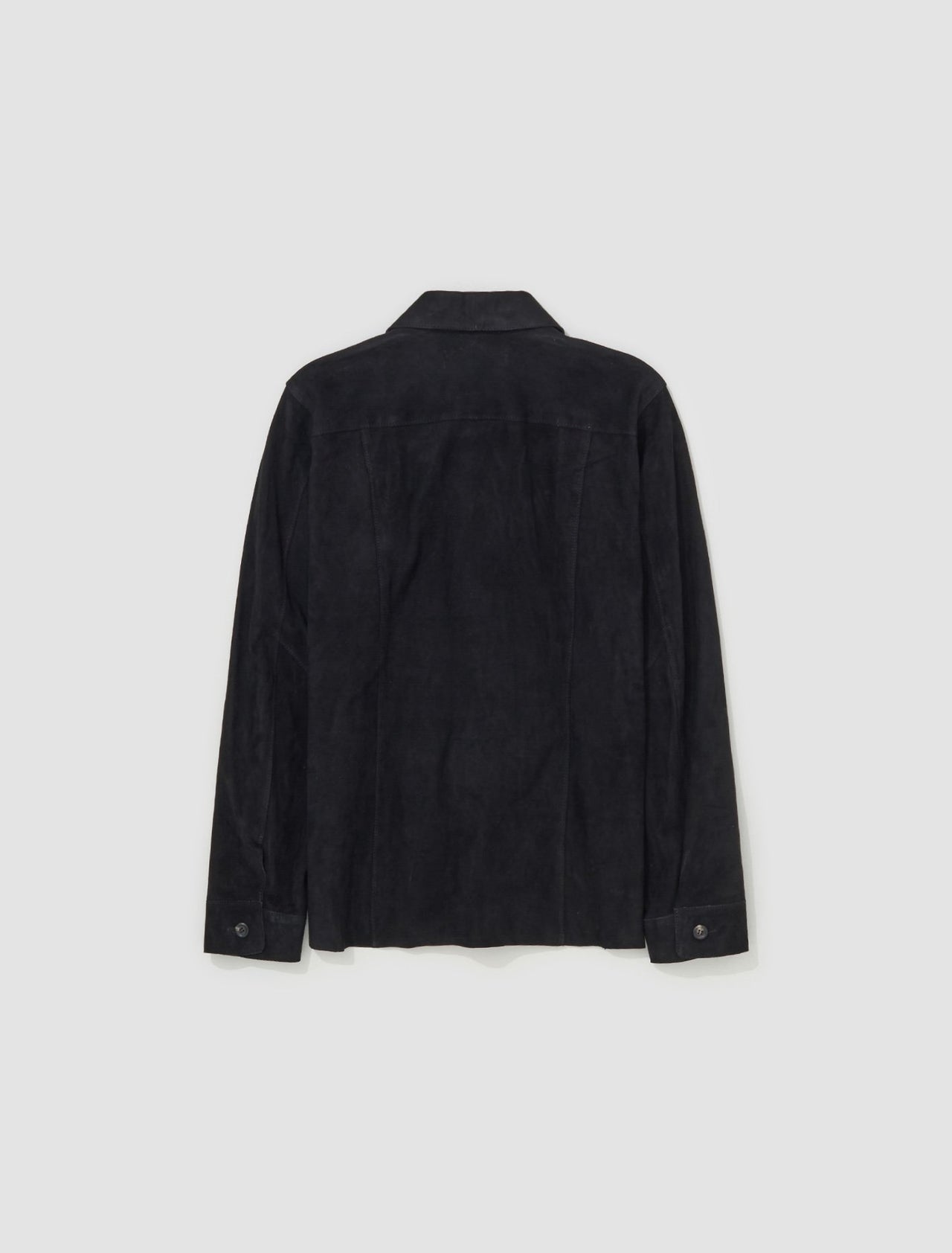 Welding Shirt in Lithe Black Suede