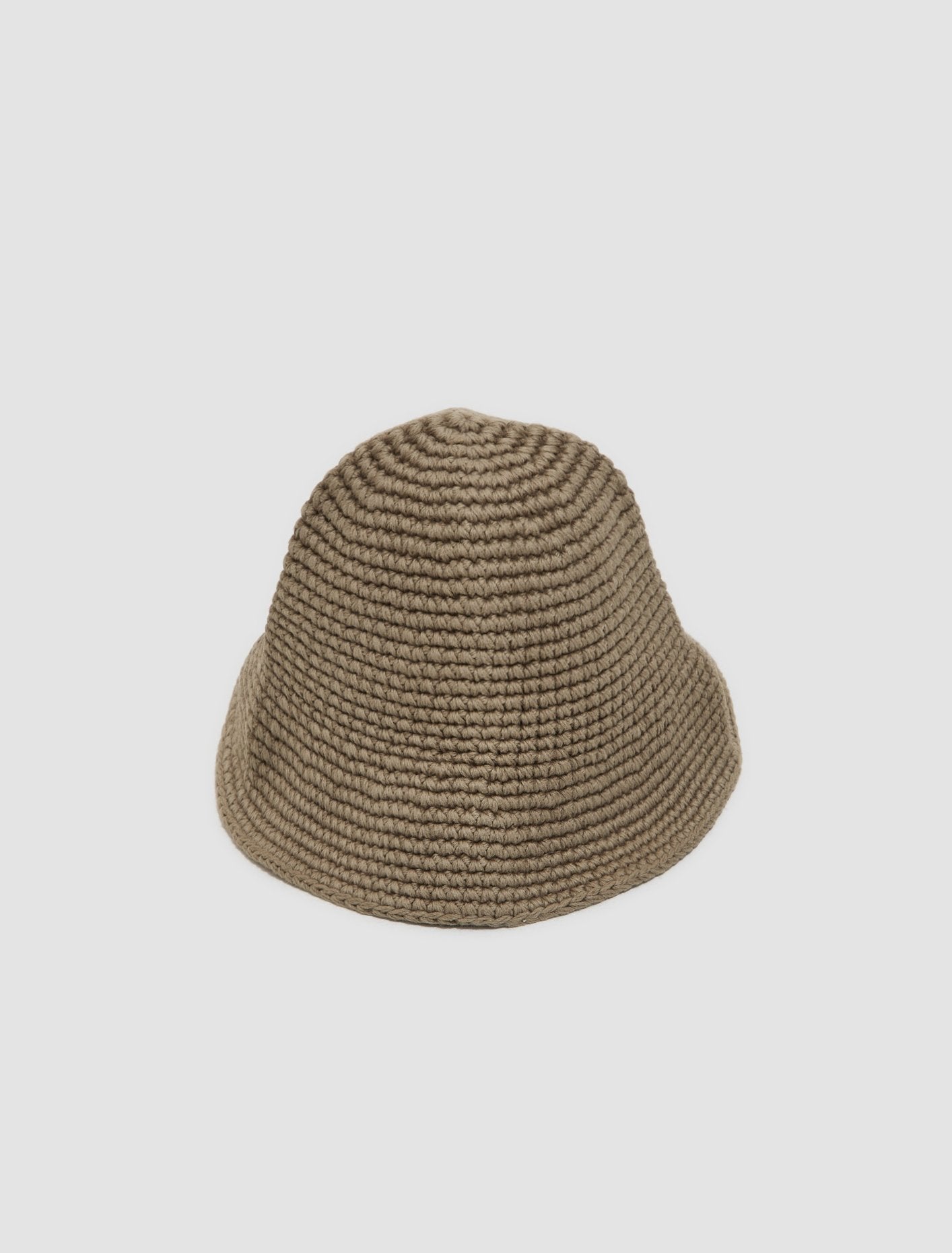 Tom Tom Hat in Uniform Olive Tousled Cotton