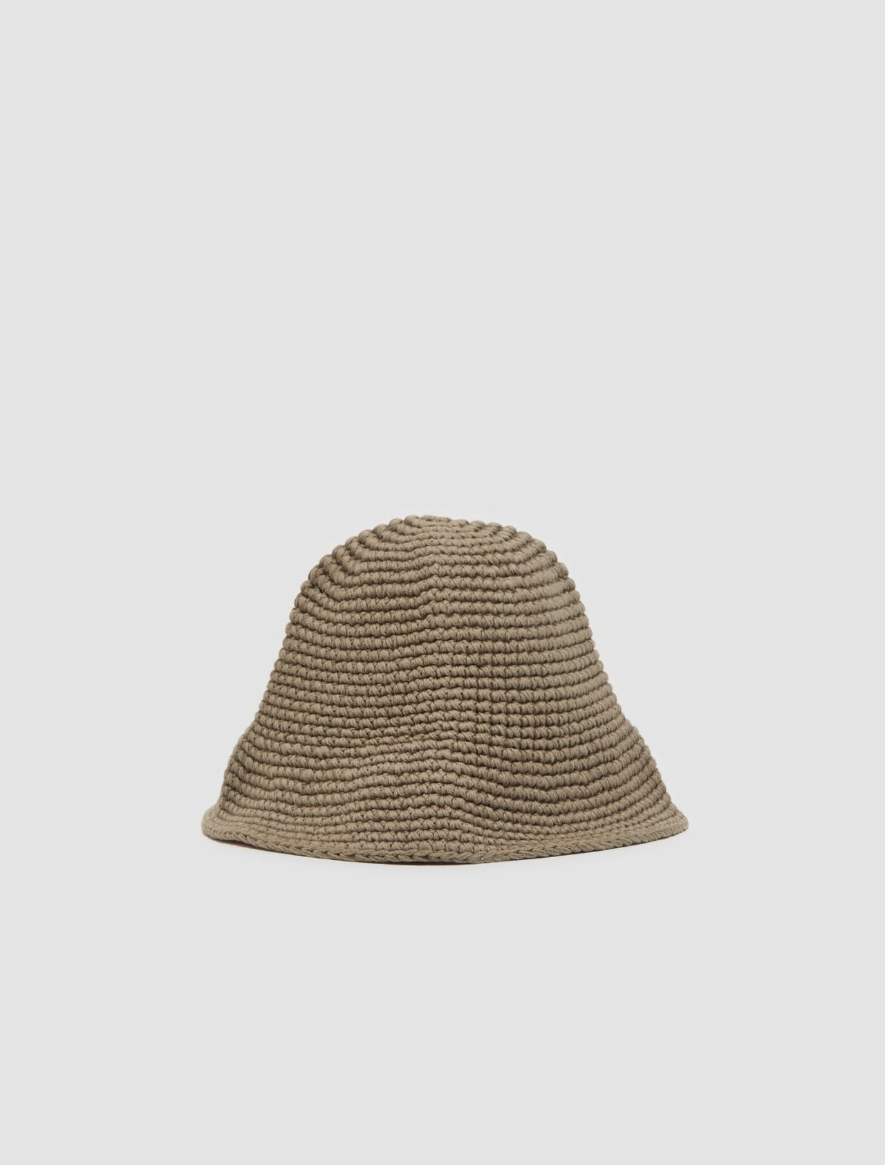 Tom Tom Hat in Uniform Olive Tousled Cotton