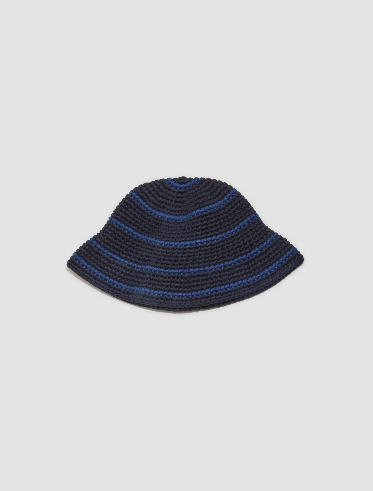 Tom Tom Hat in Carolean Blue Tousled Cotton