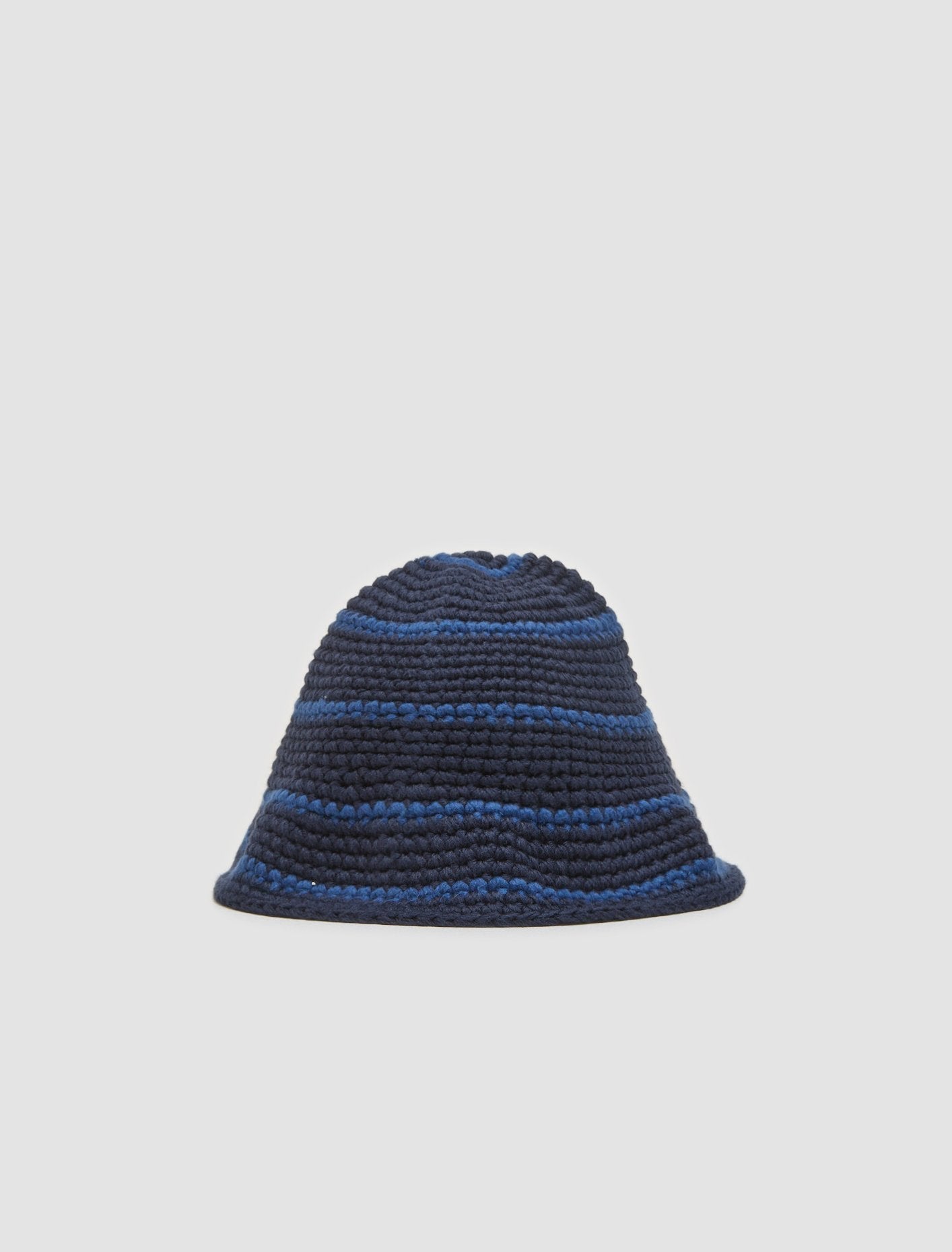 Tom Tom Hat in Carolean Blue Tousled Cotton