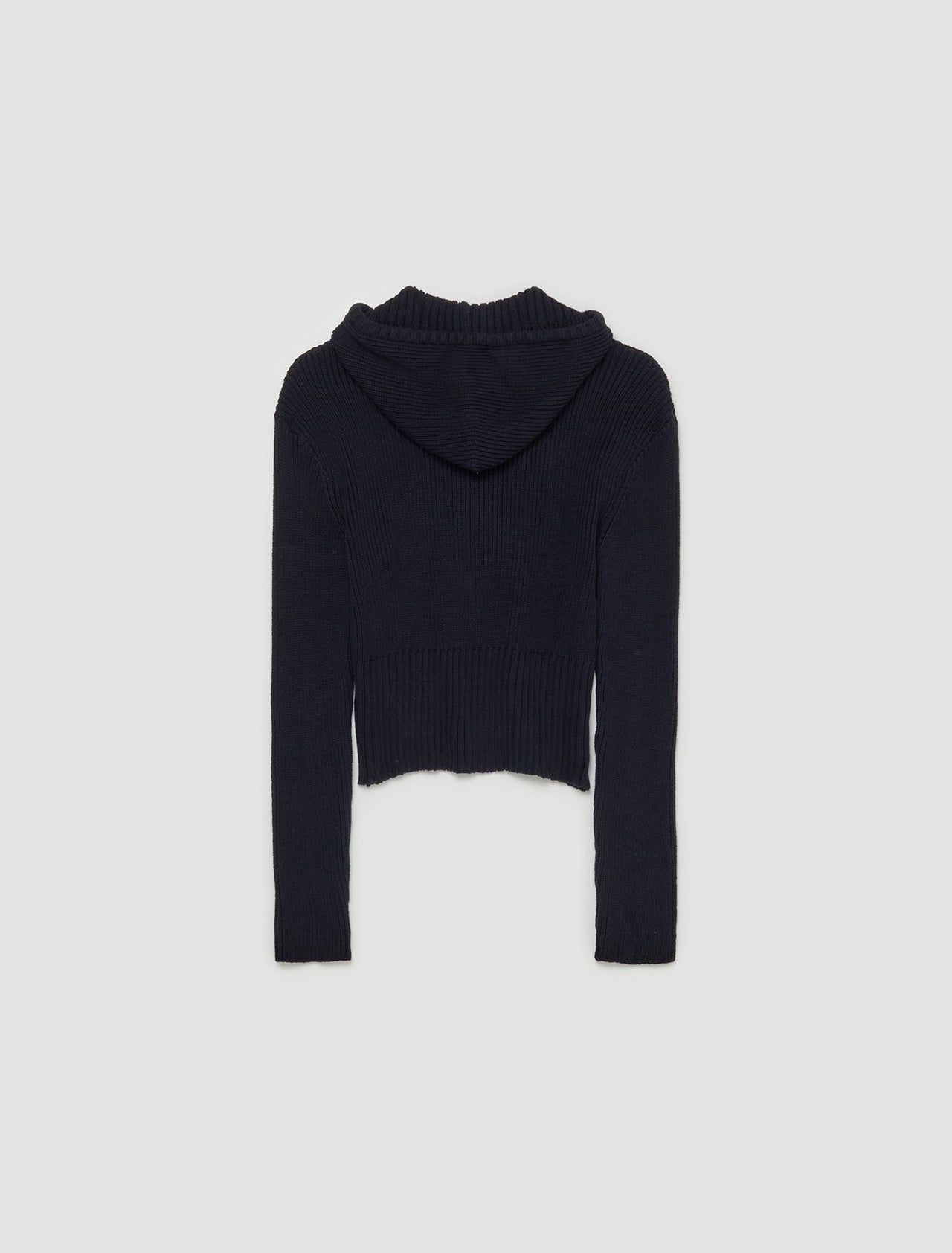 Compact Hood Knit in Royal Blue