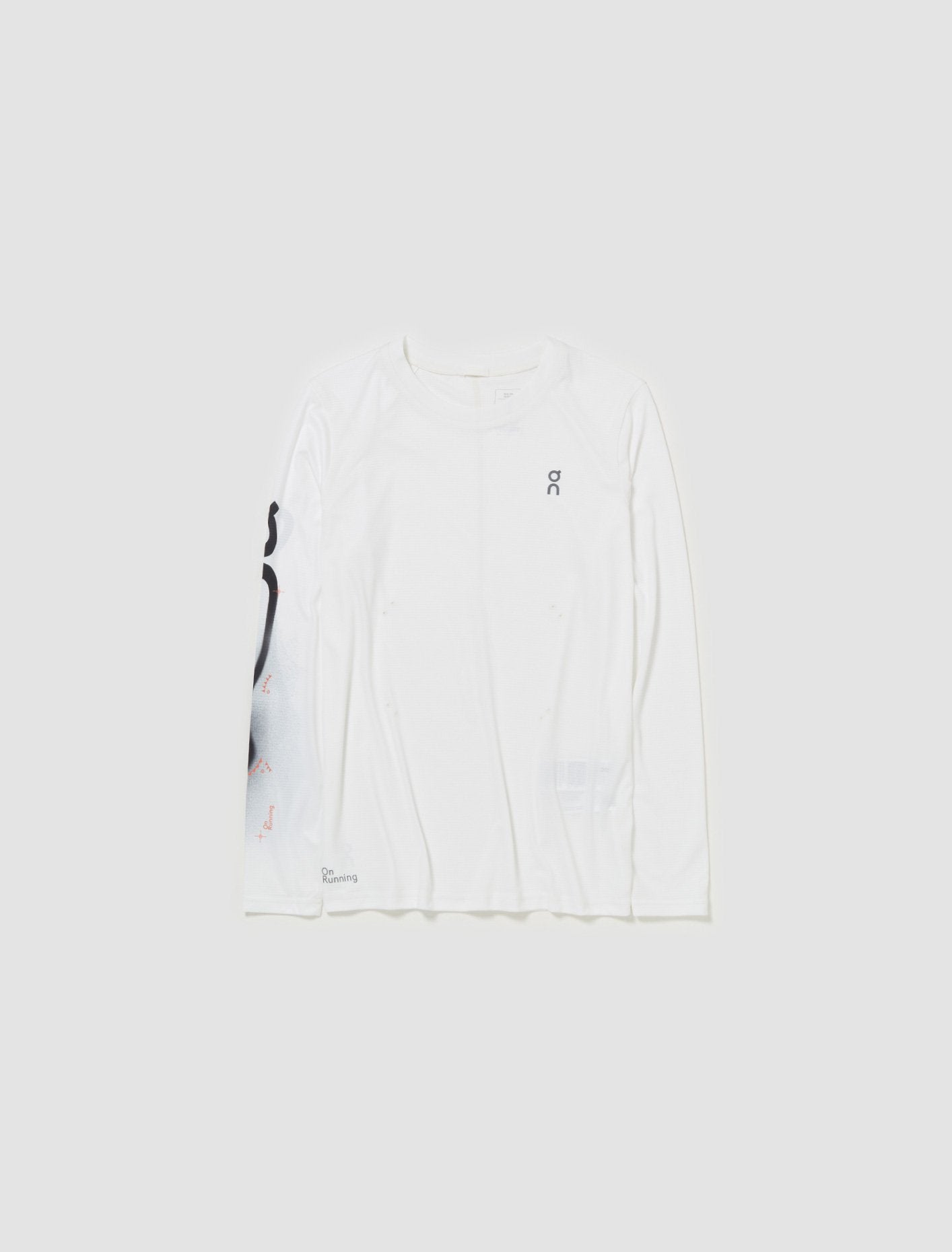 Women's Pace Long T-Shirt in Undyed White