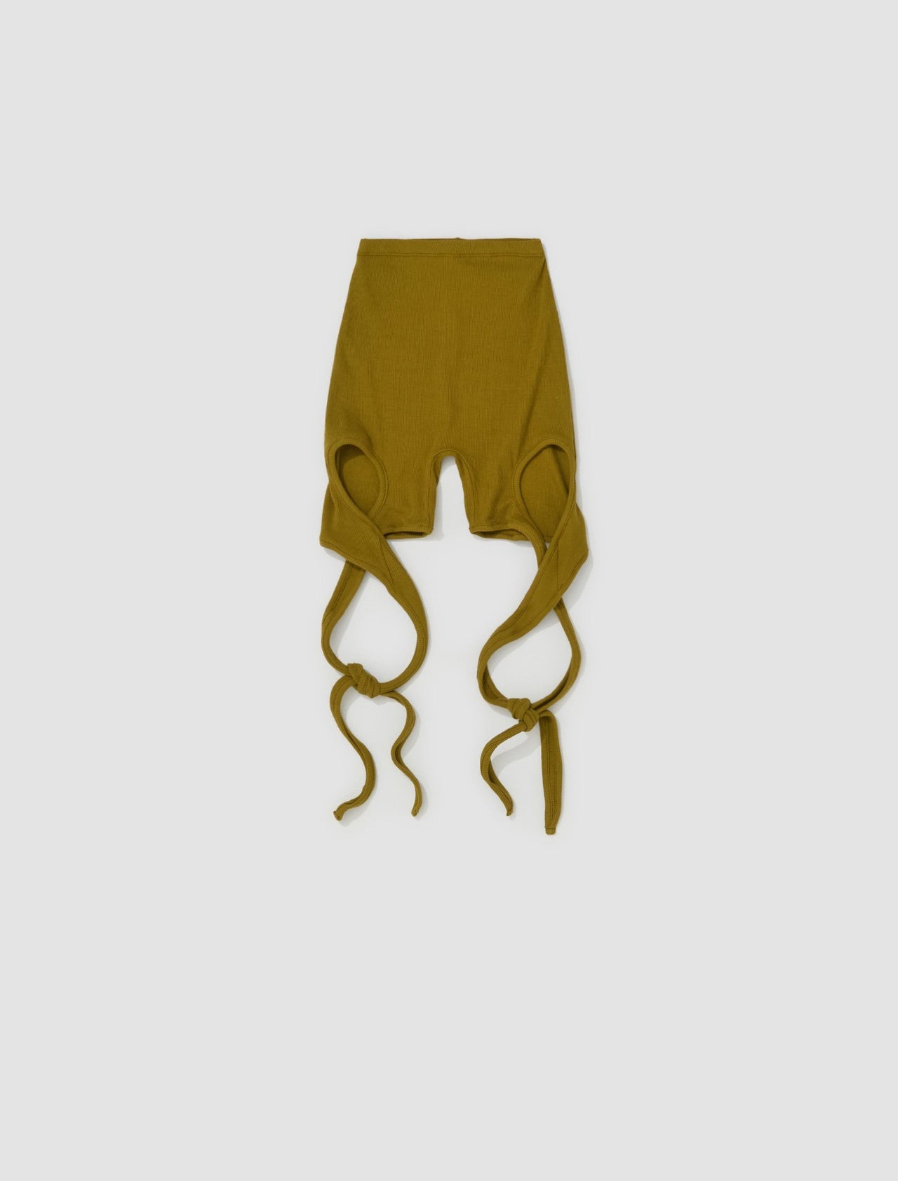 Otto Lounge Wrap Shorts in Military Green