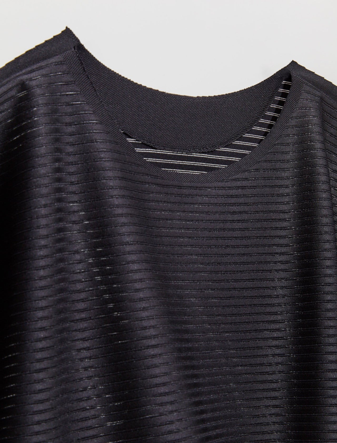 Pleated Tunic in Black