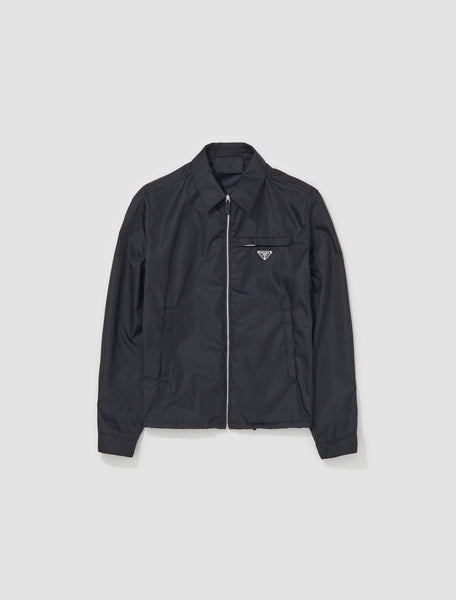 ジャケット Prada Biscuit Re-Nylon Jacket Blue Re-Nylon jacket | PRADA