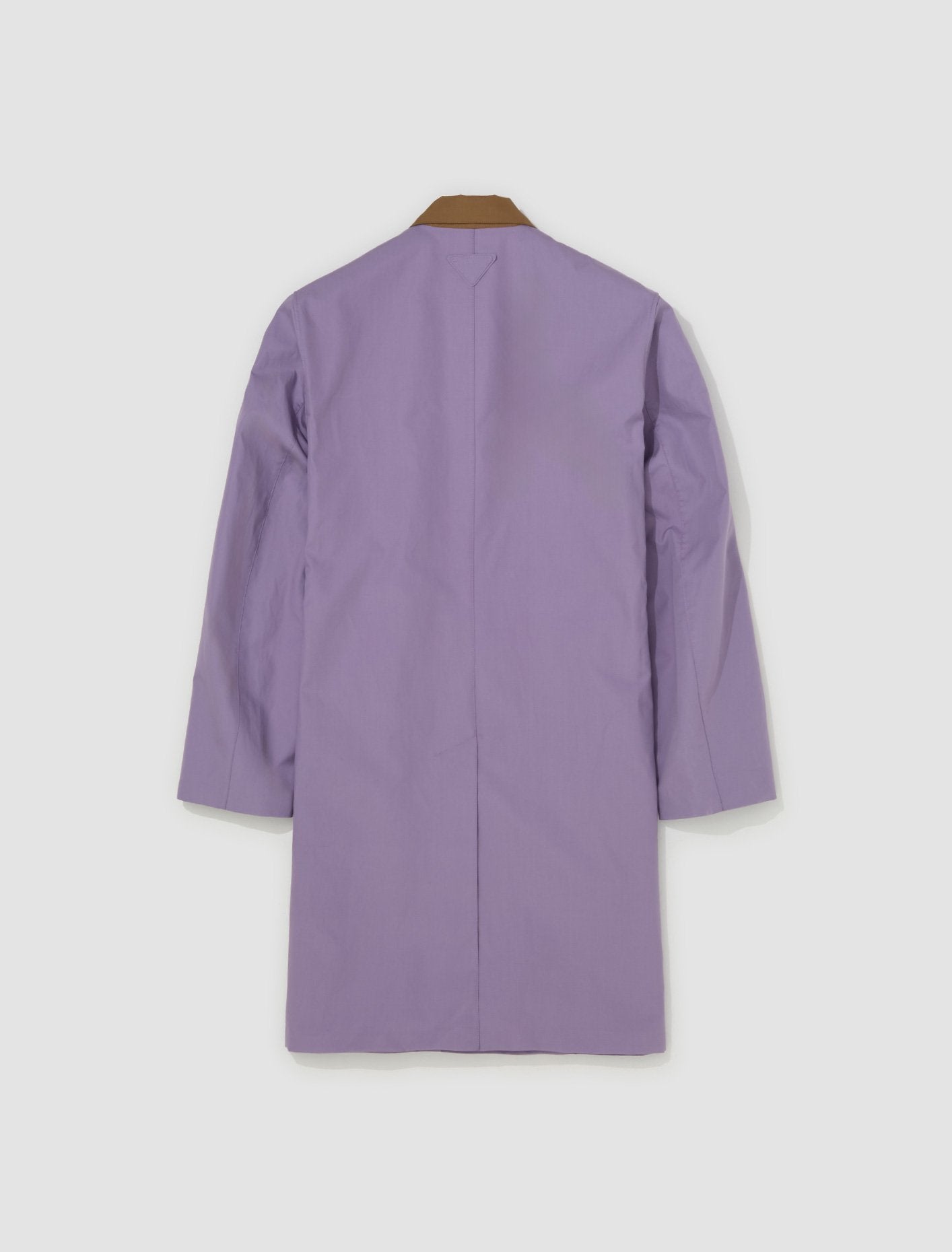 Cotton Raincoat in Lilac & Cork