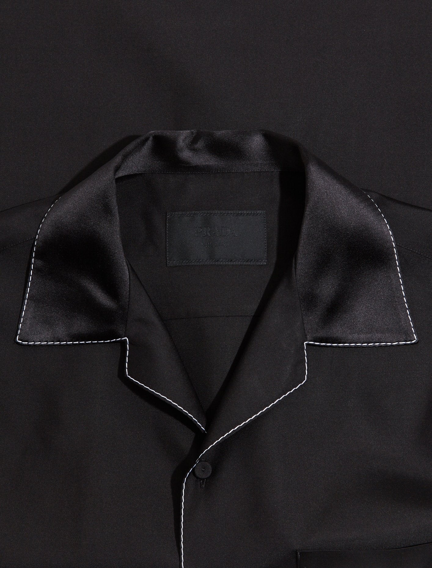 Silk Shirt in Black