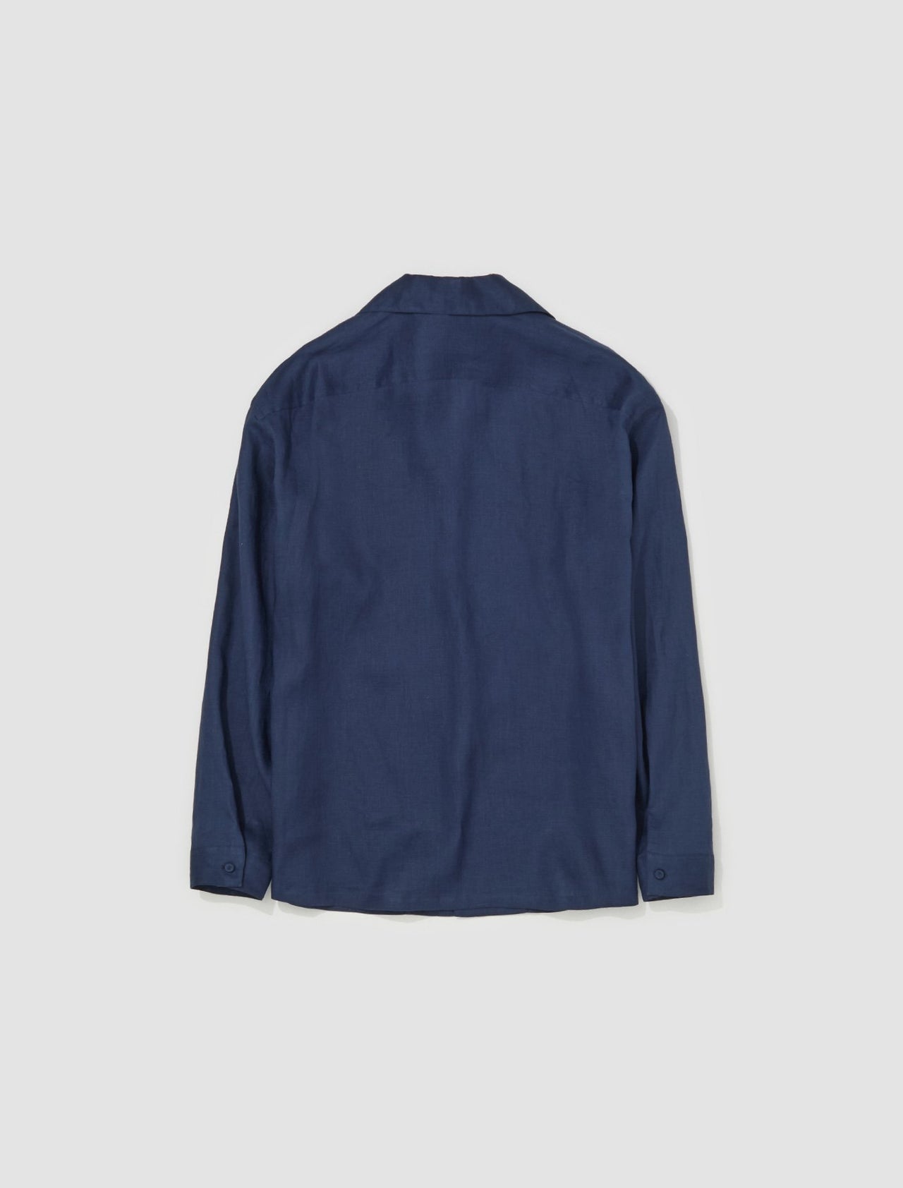 Linen Shirt in Navy