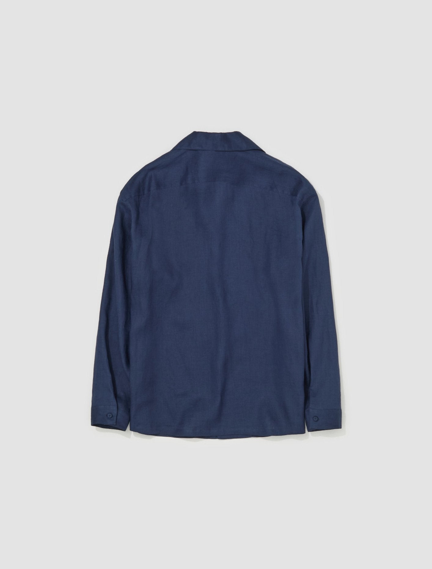 Linen Shirt in Navy