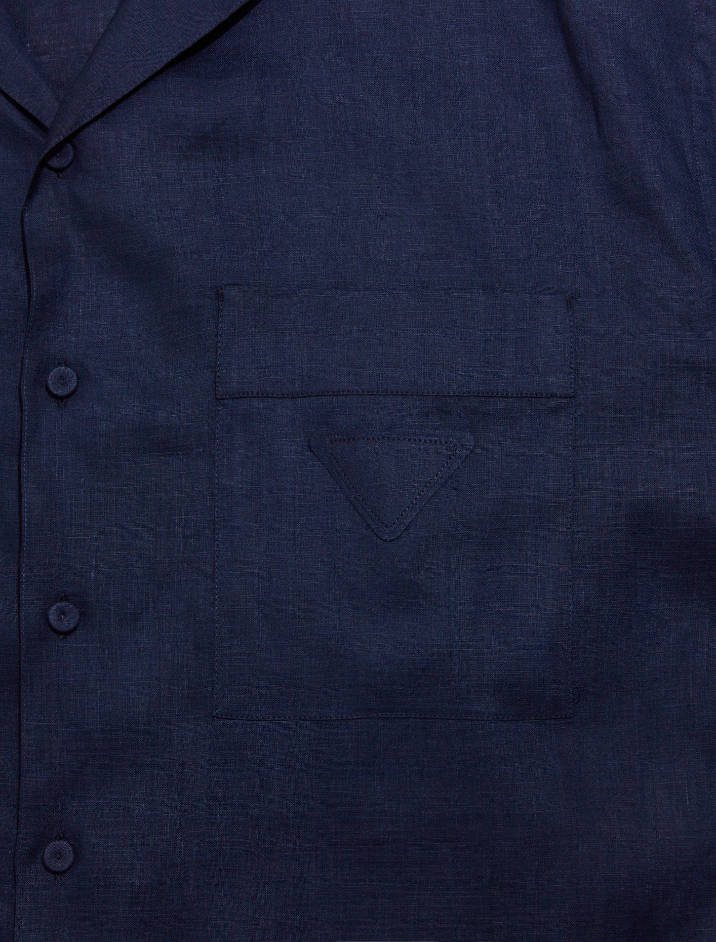 Linen Shirt in Navy