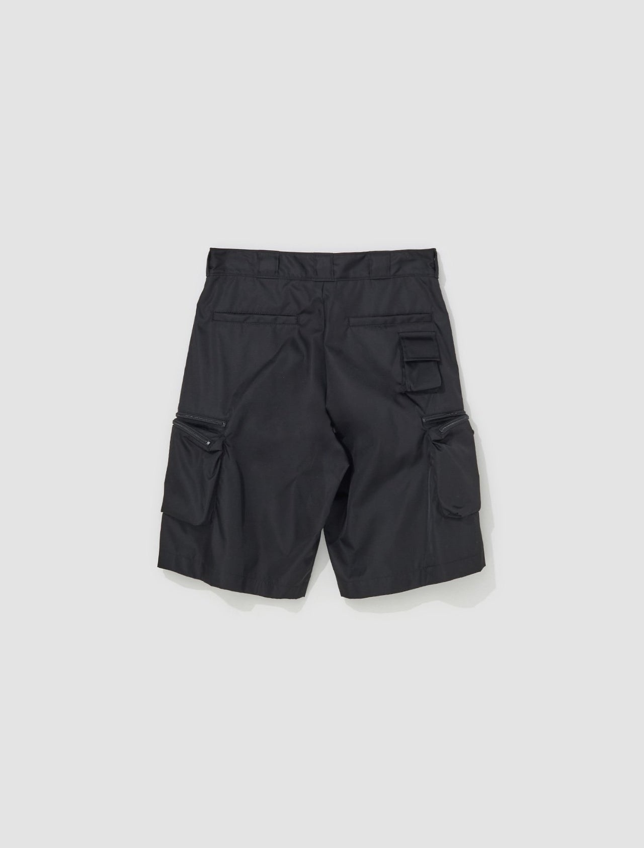 Re-Nylon Cargo Shorts in Black