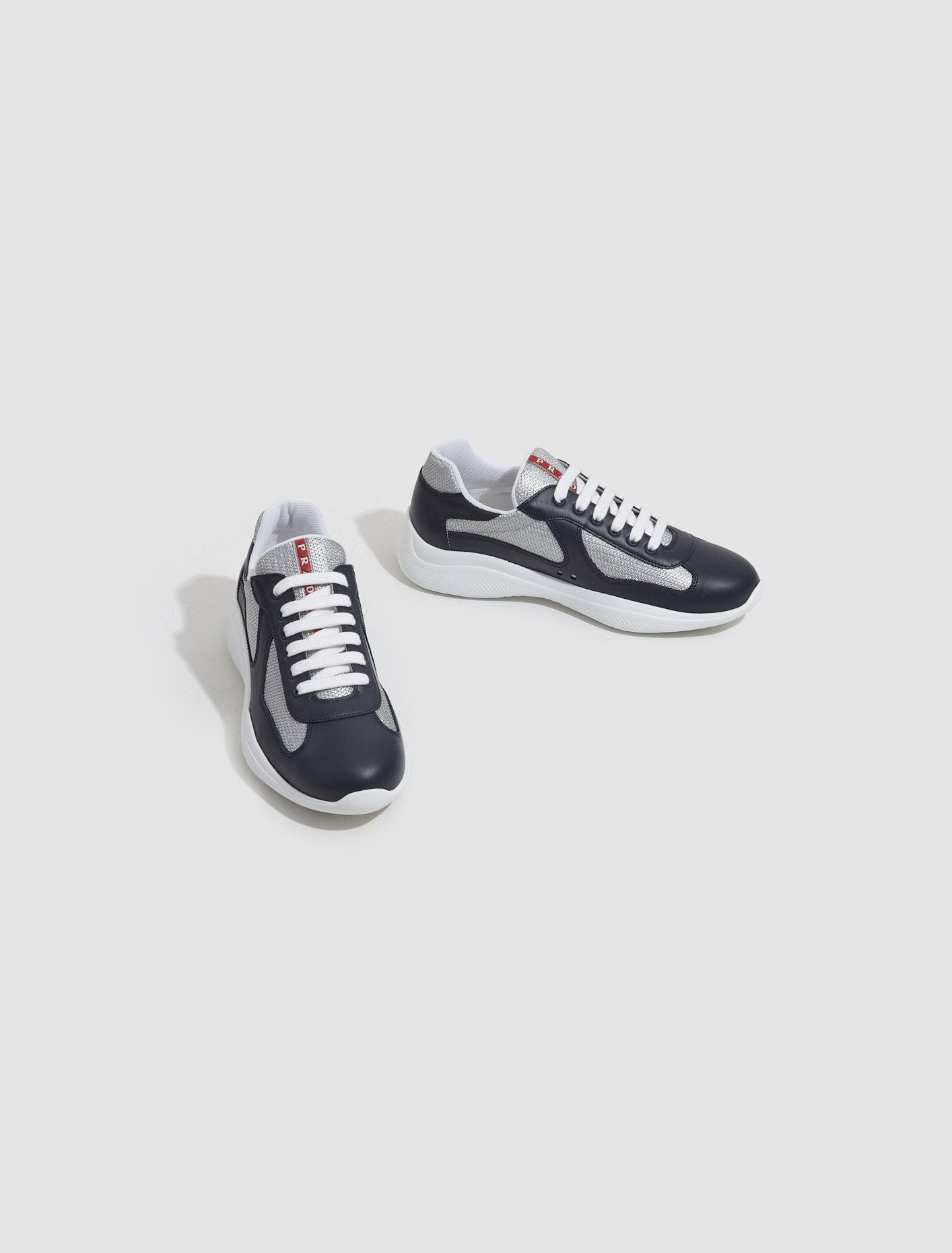 America's Cup Sneaker in Baltic Silver