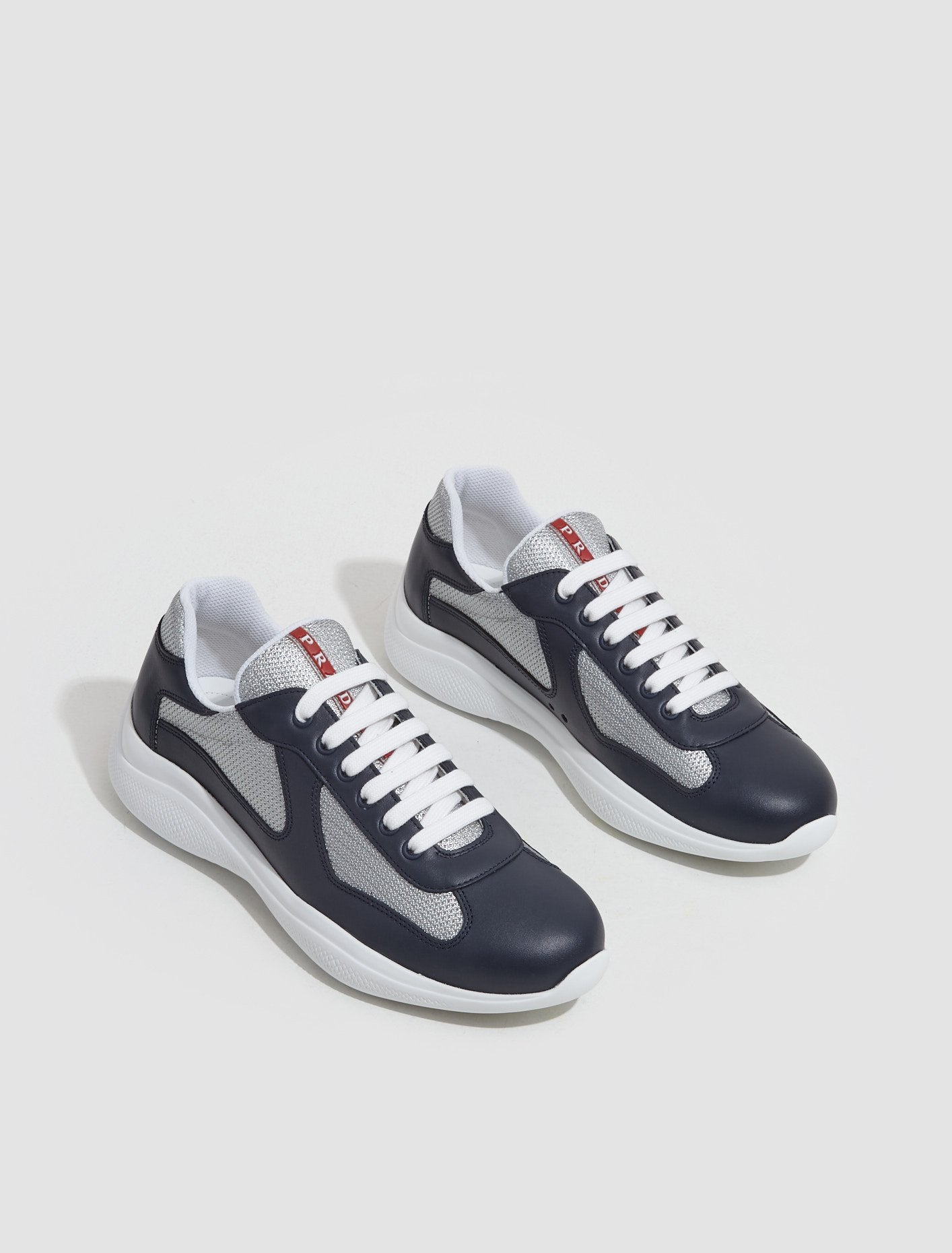 America's Cup Sneaker in Baltic Silver