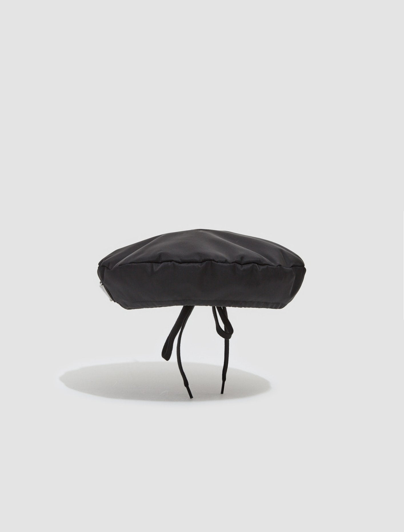 Re-Nylon Beret in Black